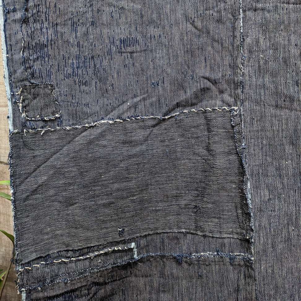 Antique Japanese Indigo Boro Cloth