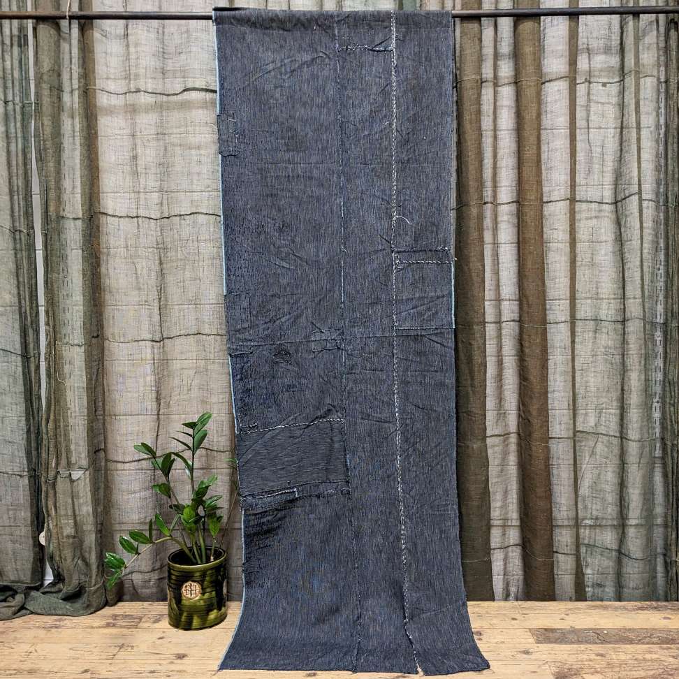 Antique Japanese Indigo Boro Cloth