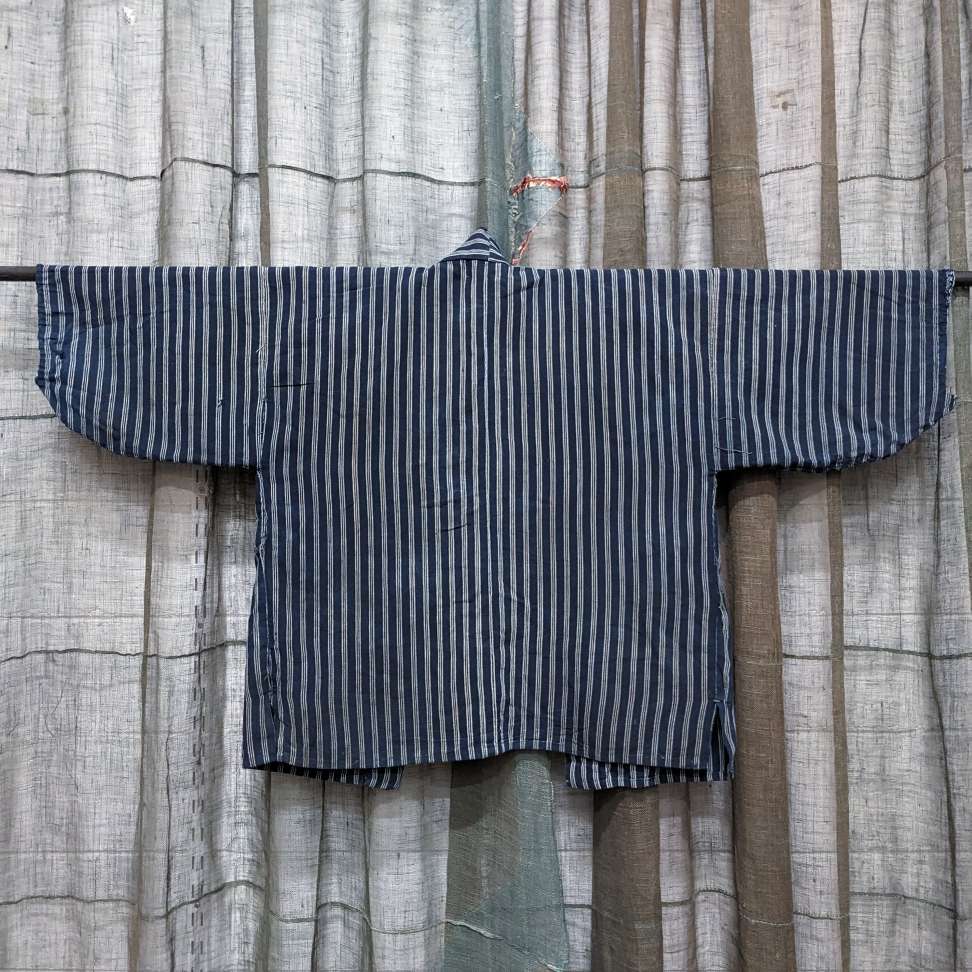 Vintage Japanese Mingei Jacket | Indigo Cotton