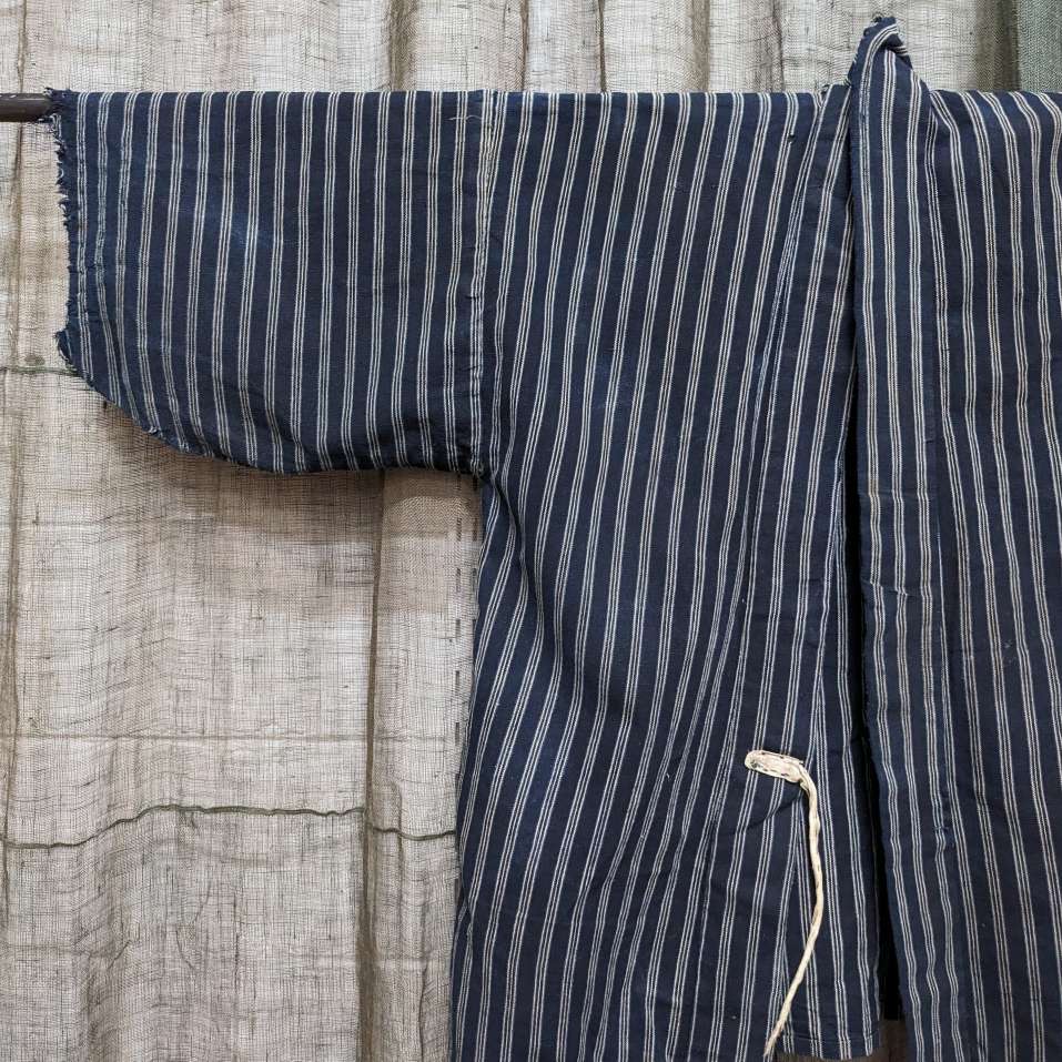 Vintage Japanese Mingei Jacket | Indigo Cotton