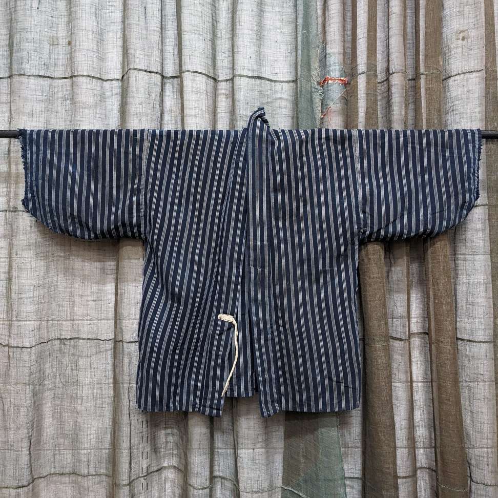 Vintage Japanese Mingei Jacket | Indigo Cotton