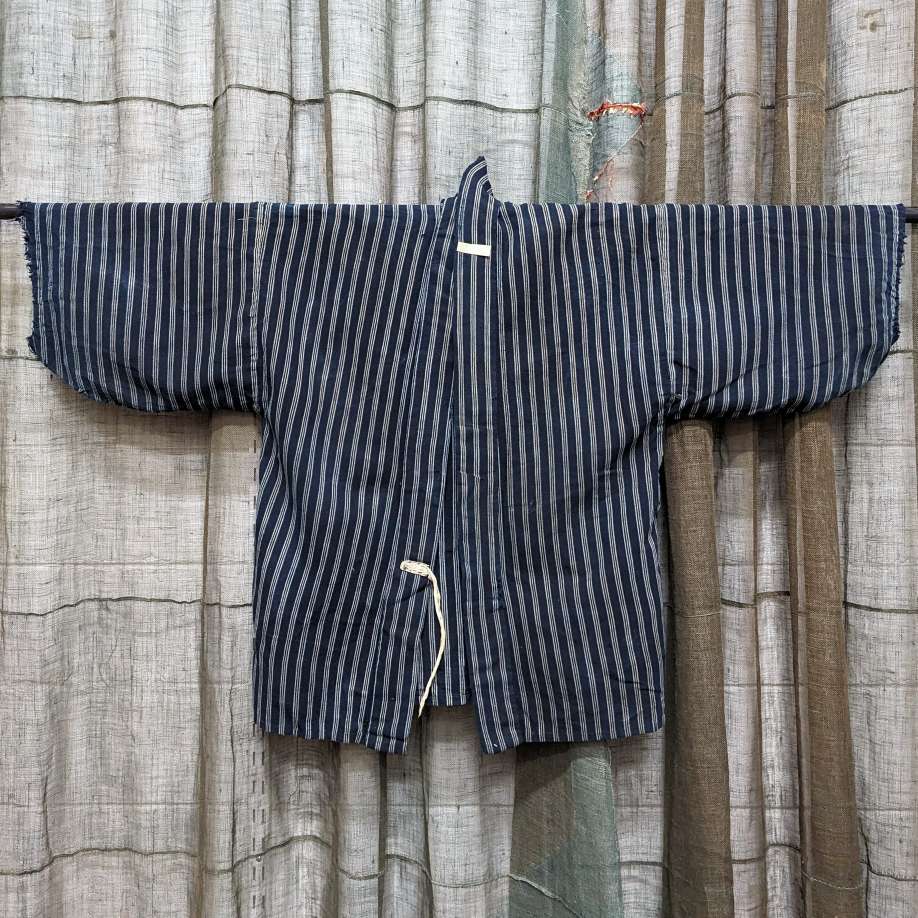 Vintage Japanese Mingei Jacket | Indigo Cotton