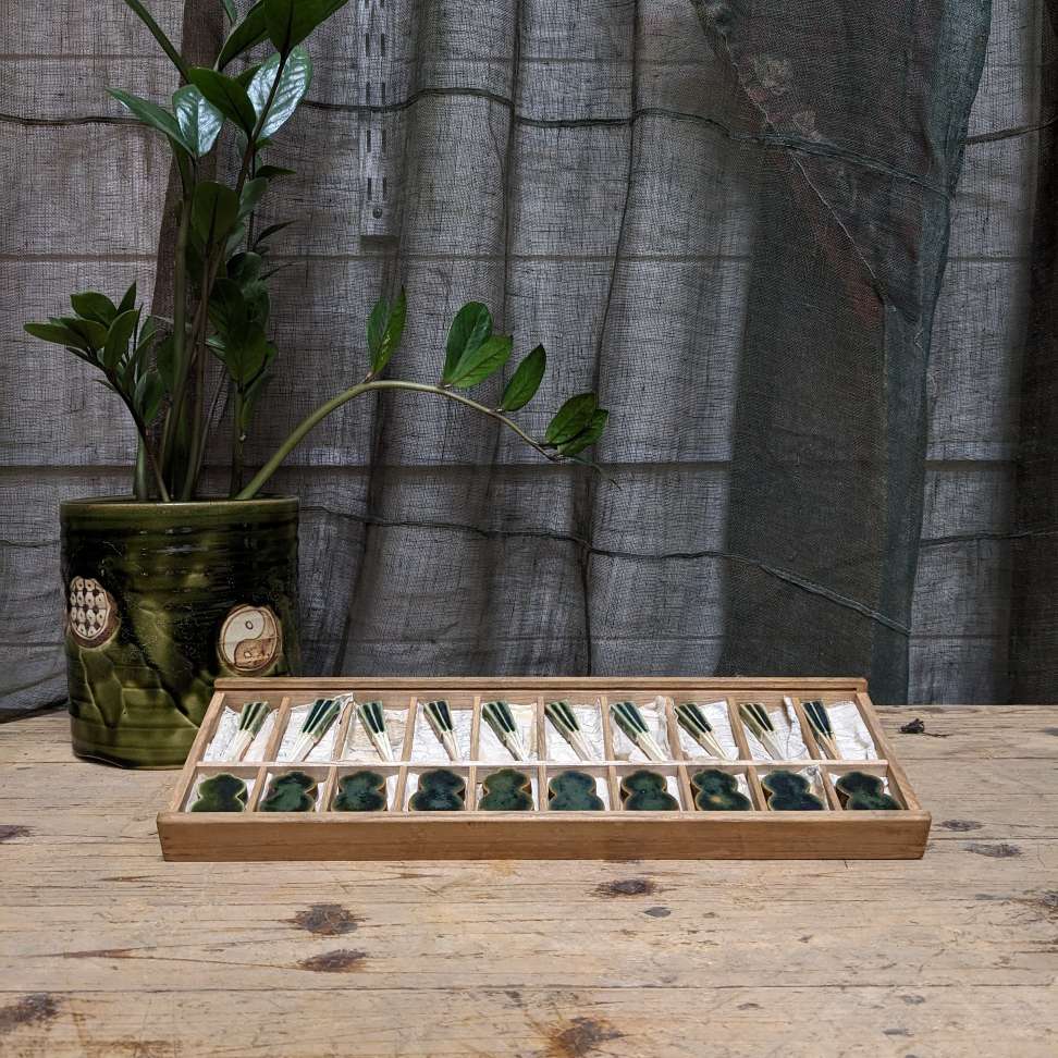 Set of 20 Vintage Japanese Chopstick rests - Hashioki