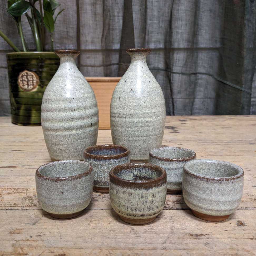 Vintage Japanese Sake Set