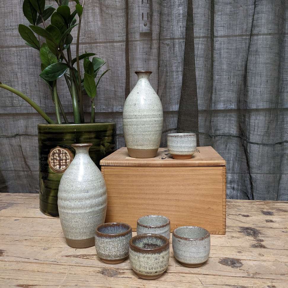 Vintage Japanese Sake Set
