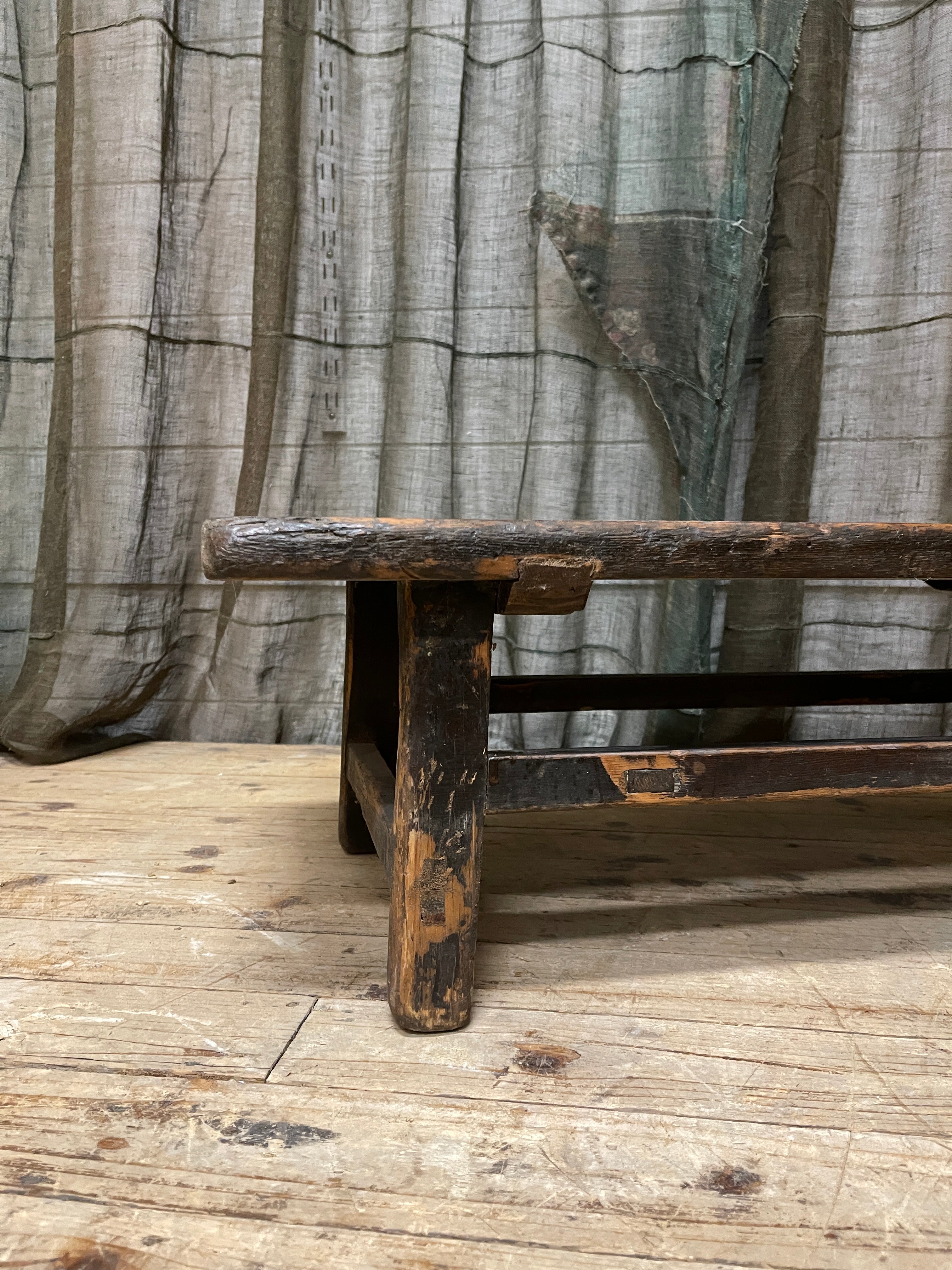 Small Antique Chinese Table, Elm