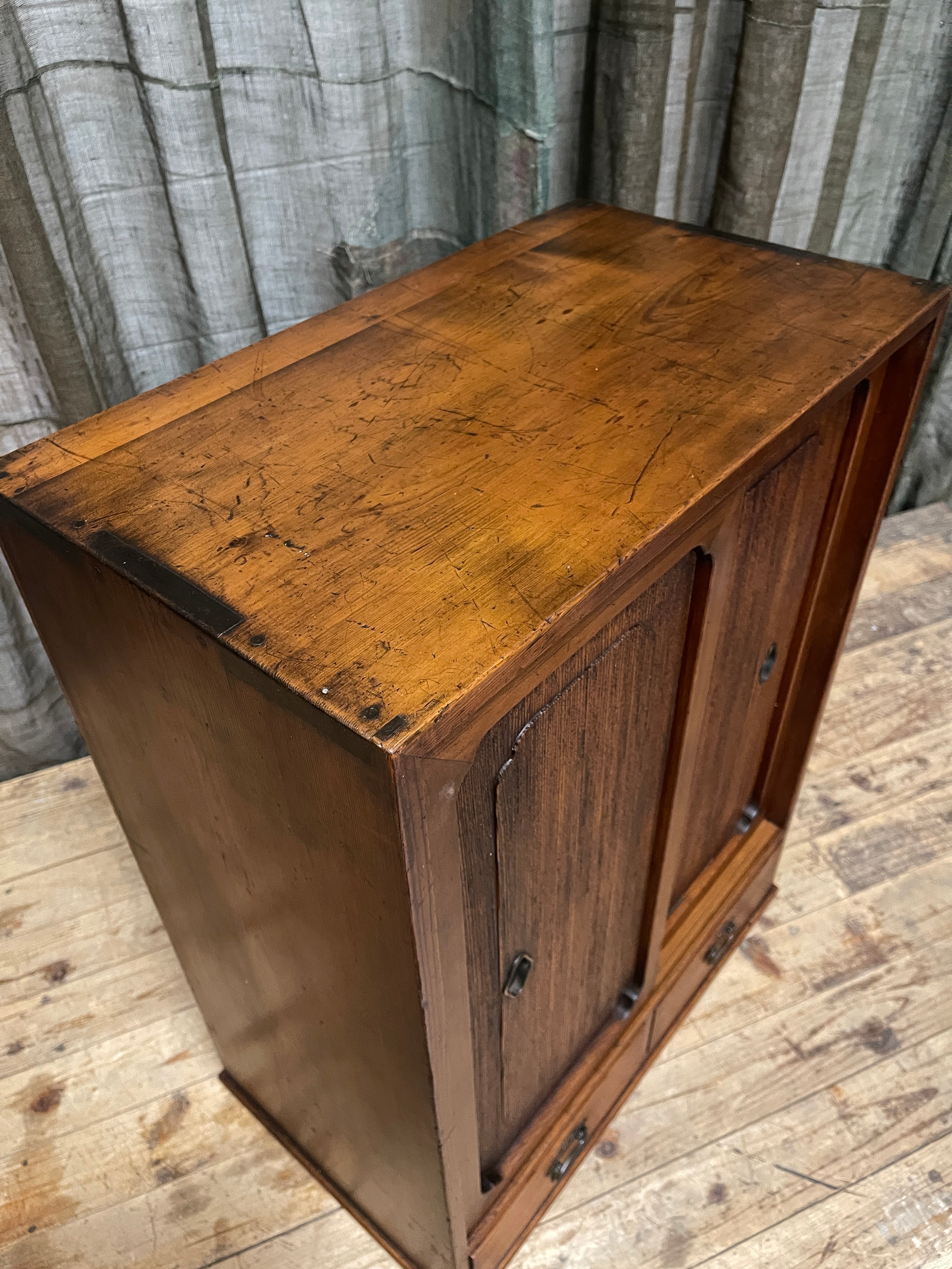 Japanese Storage Cabinet - Cypress & Cedar | Meiji