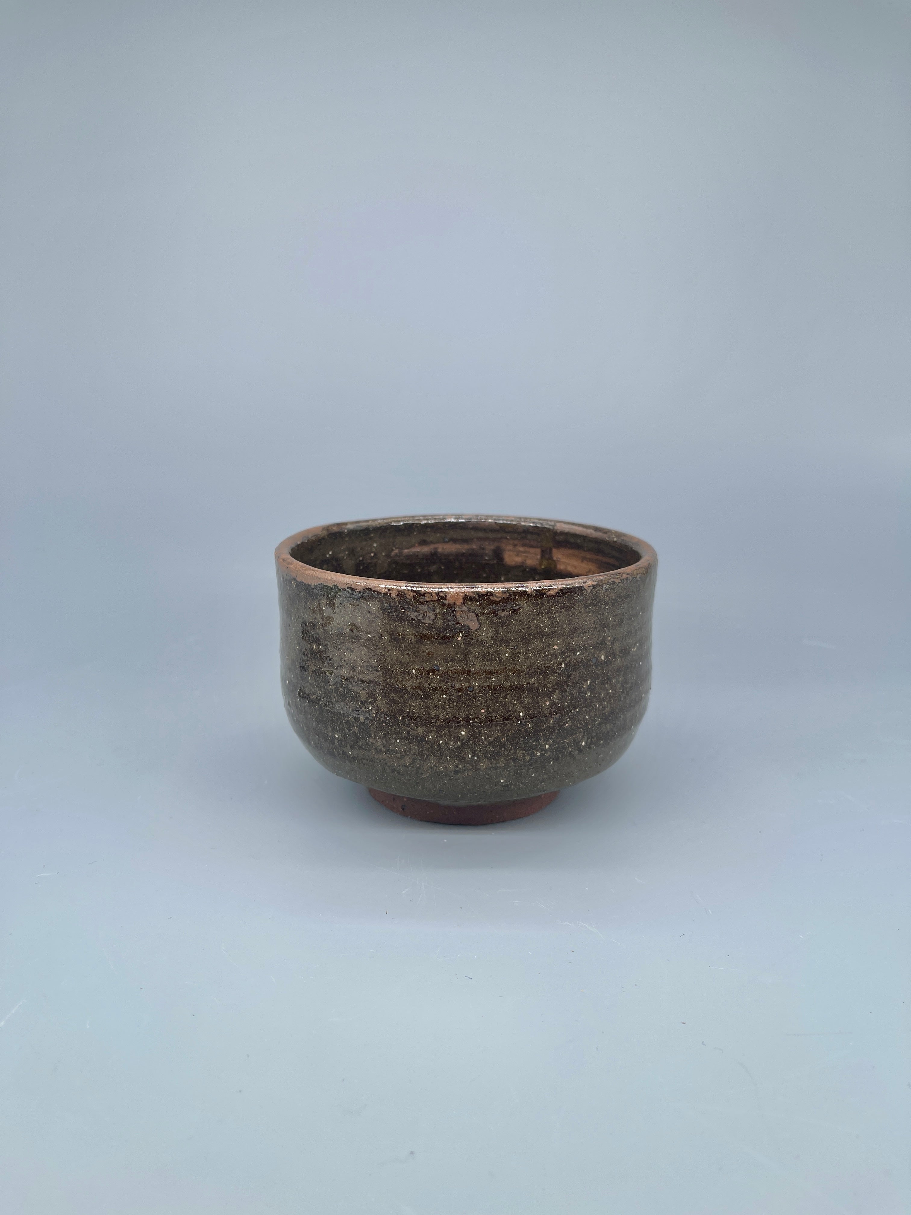 Vintage Japanese Matcha Bowl, Chawan - Brown, Earthy Glaze