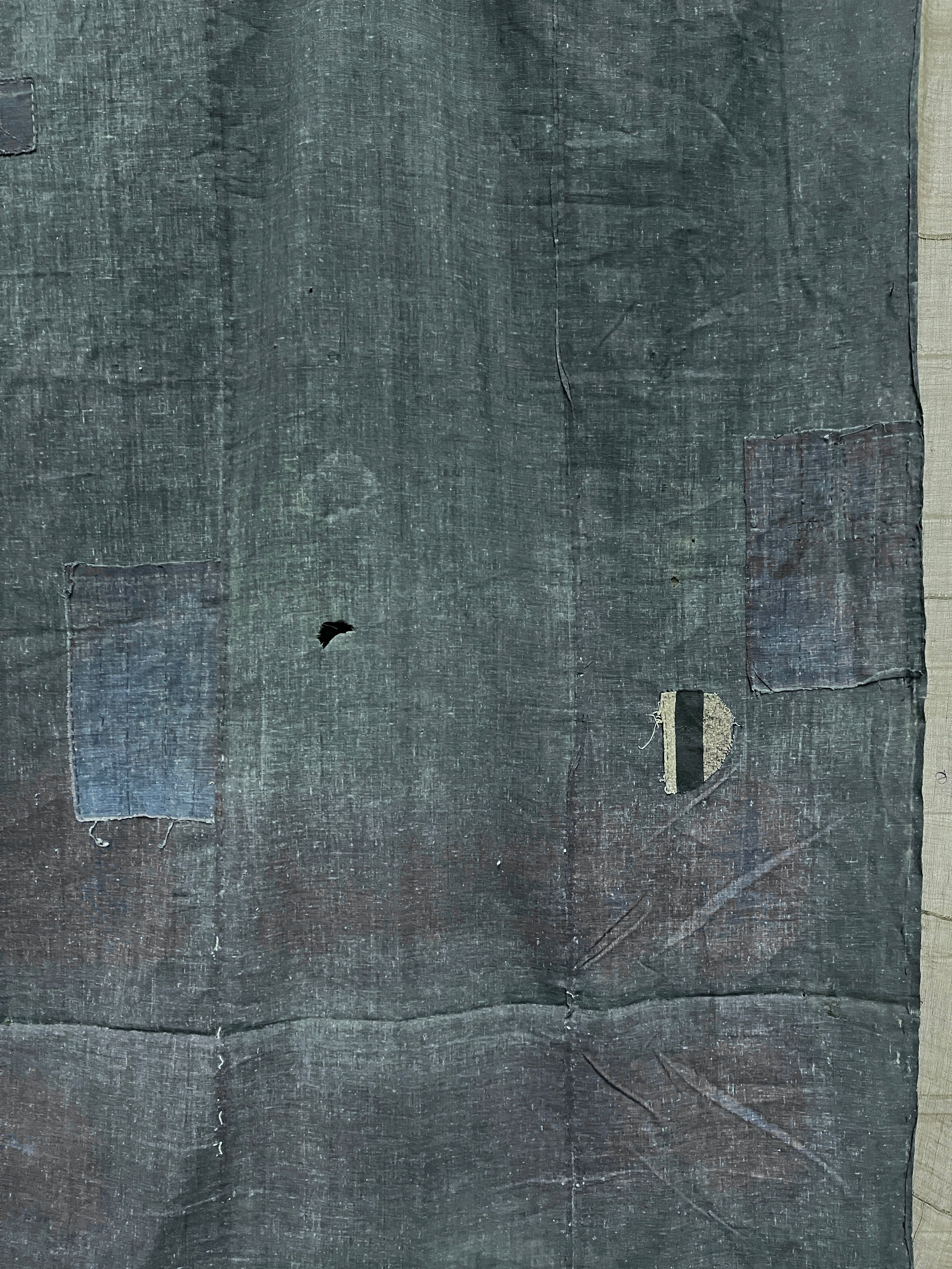 Antique Japanese Indigo Boro Textile