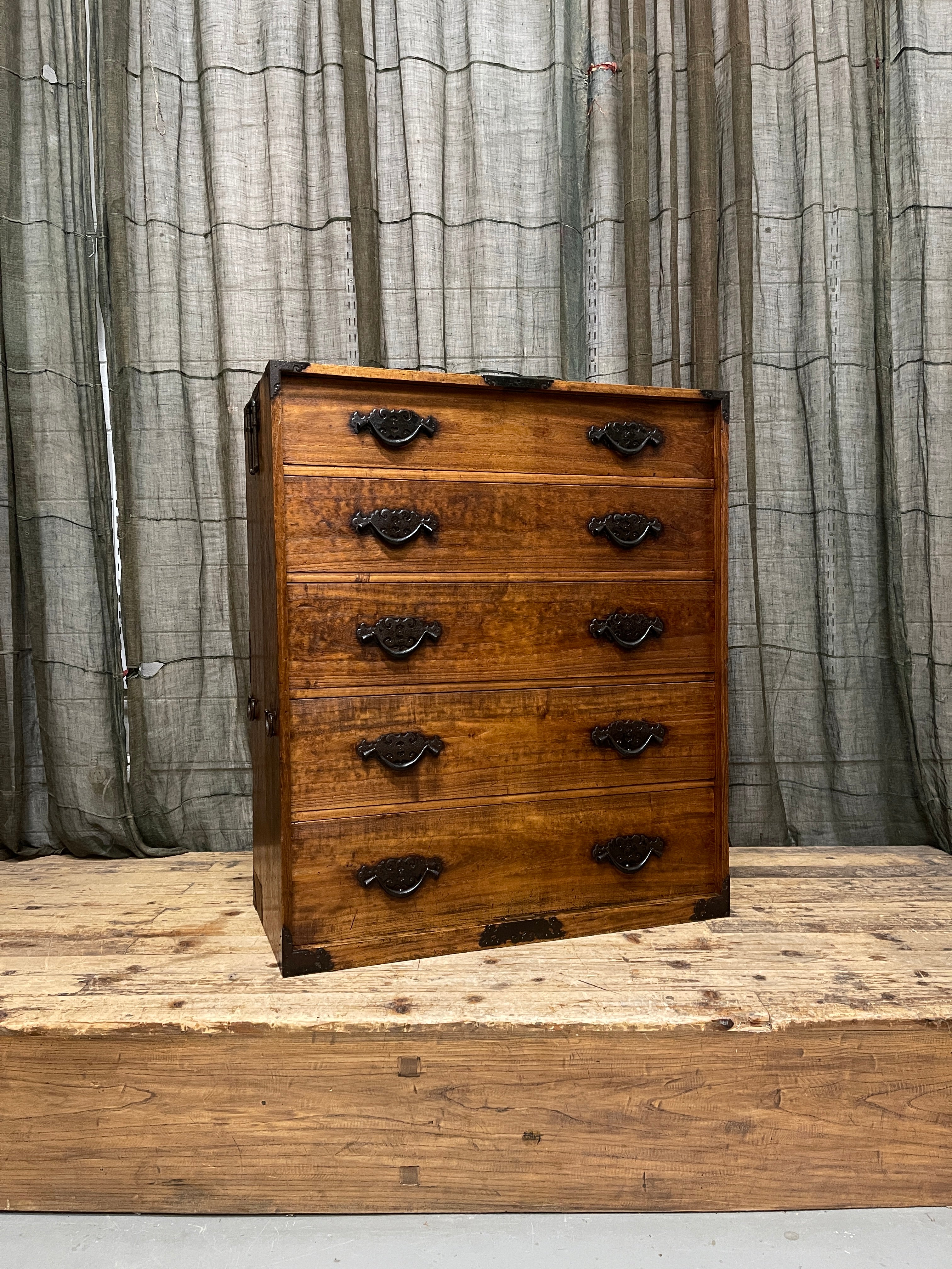 Japanese Chest Of Drawers - Paulownia | Meiji