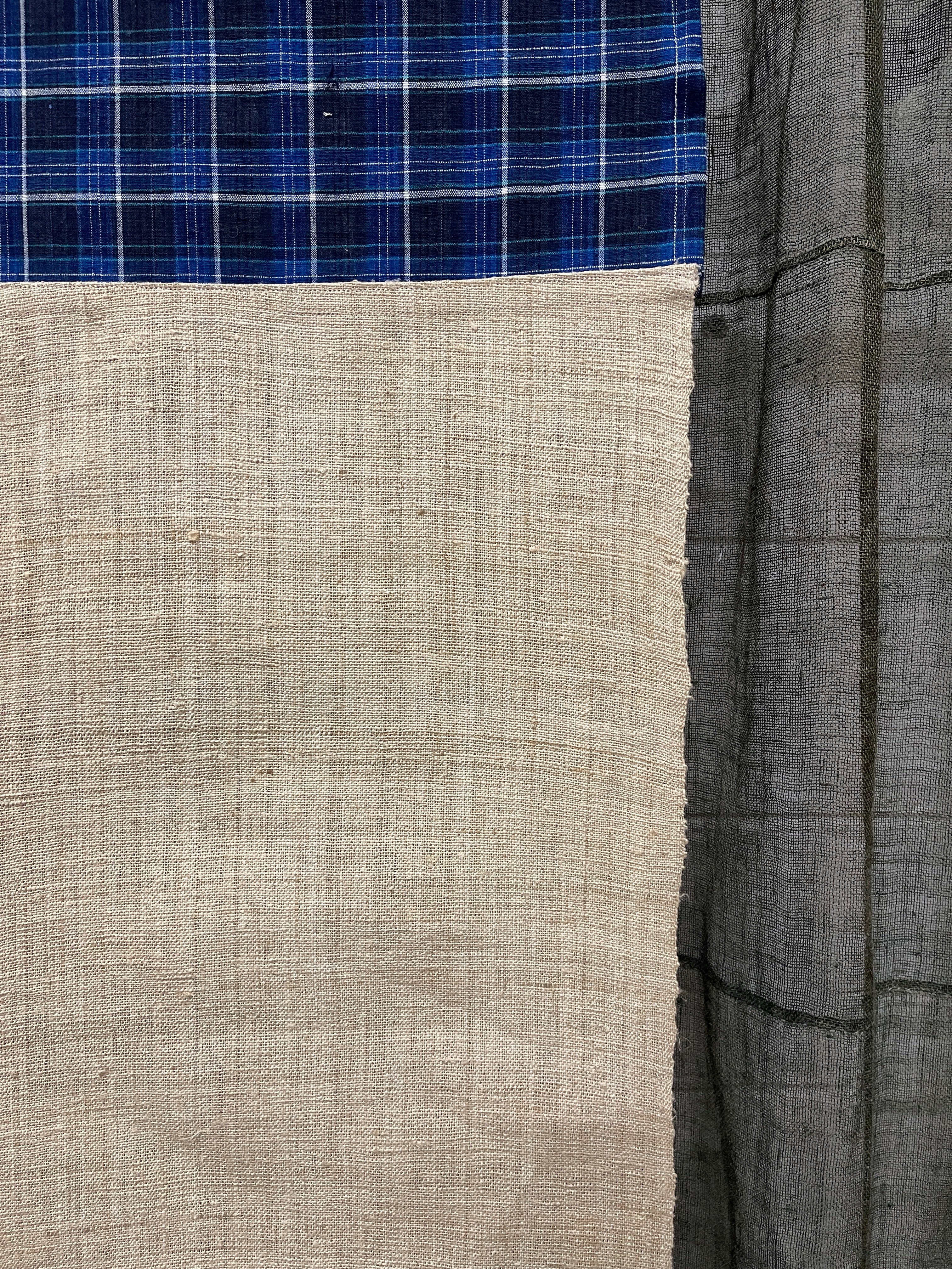 Cotton & Hemp Noren, Panelled Curtain