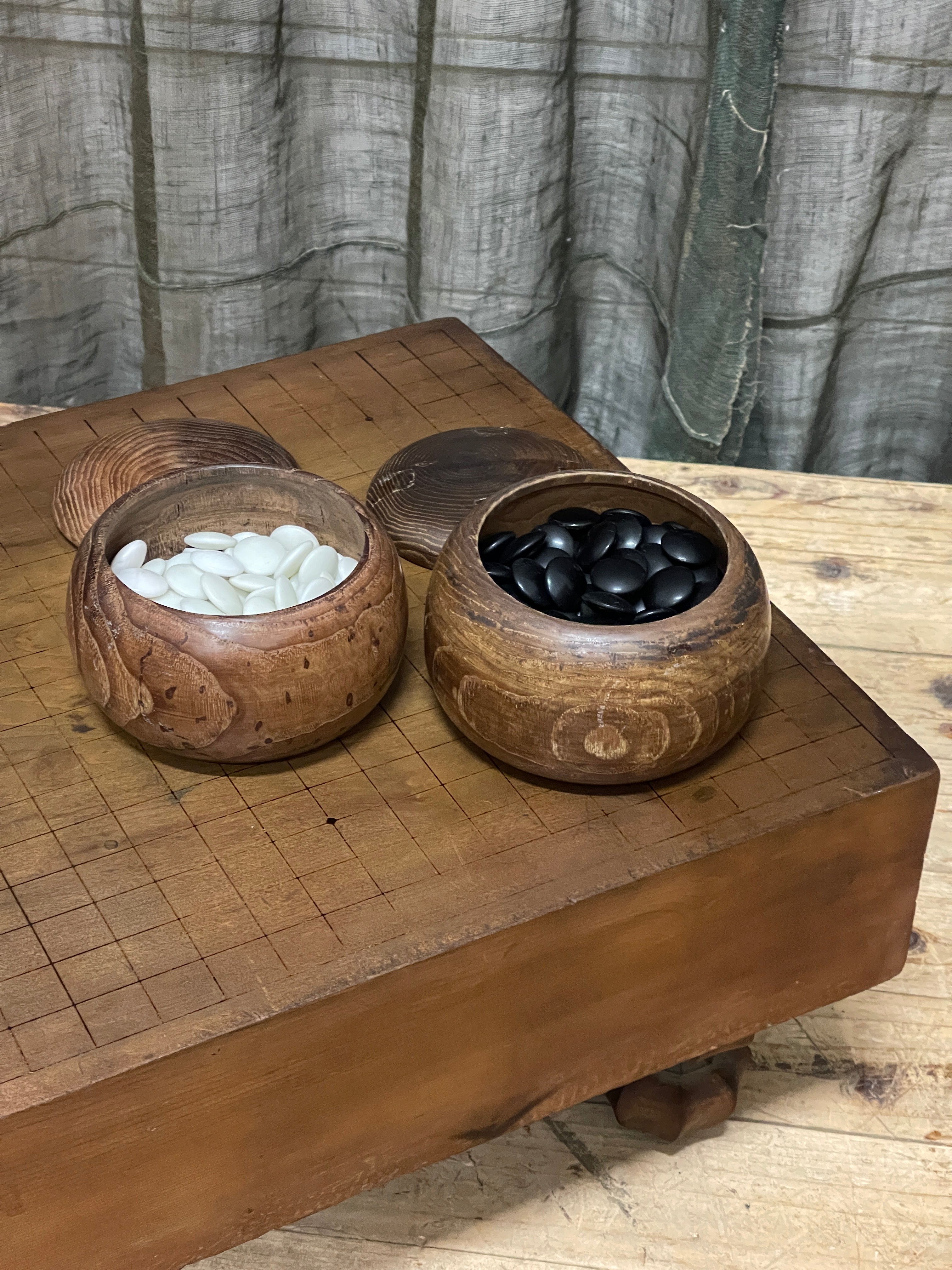 Vintage Japanese Go Game Set