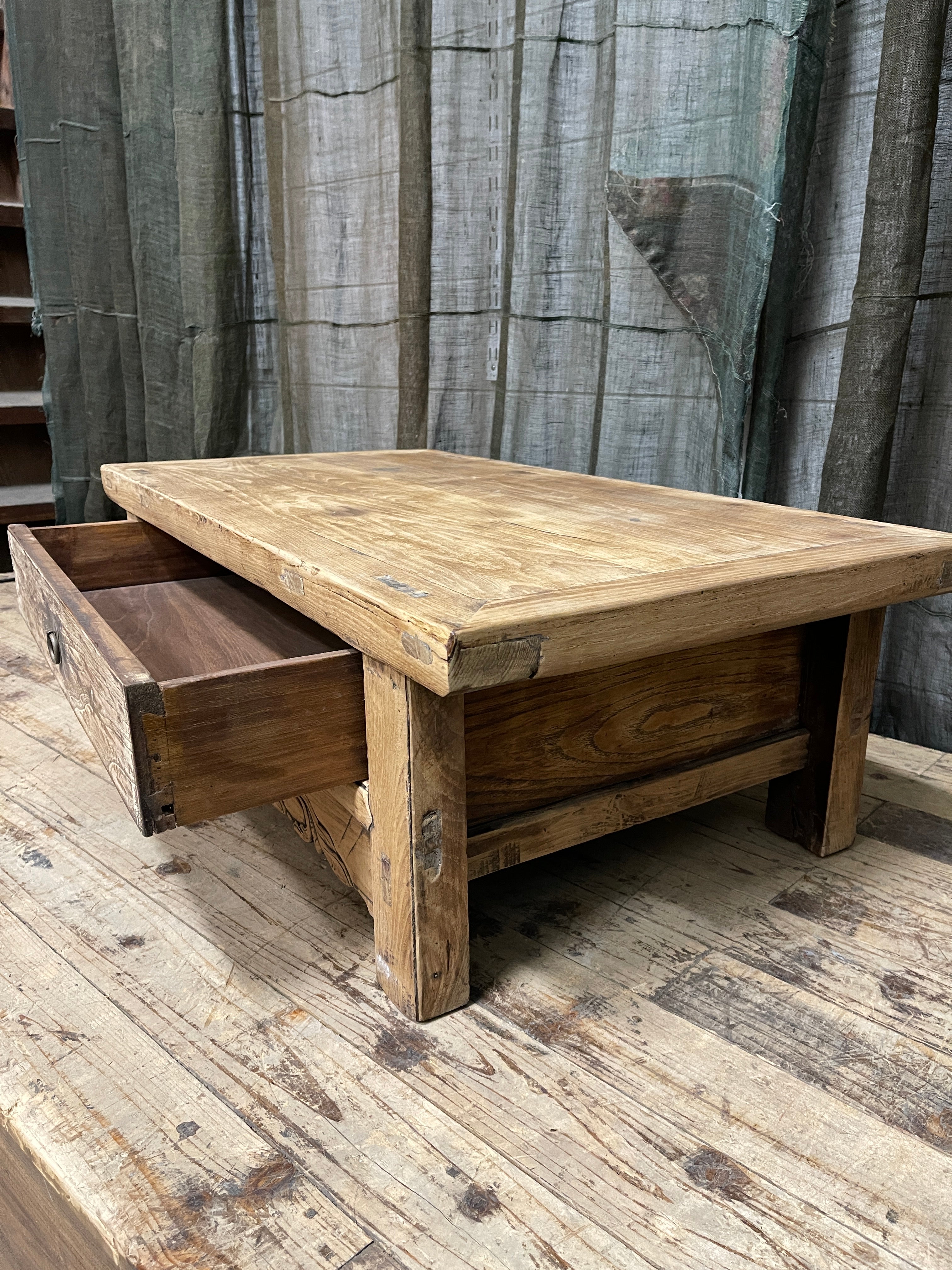 Chinese Low Table | Elm