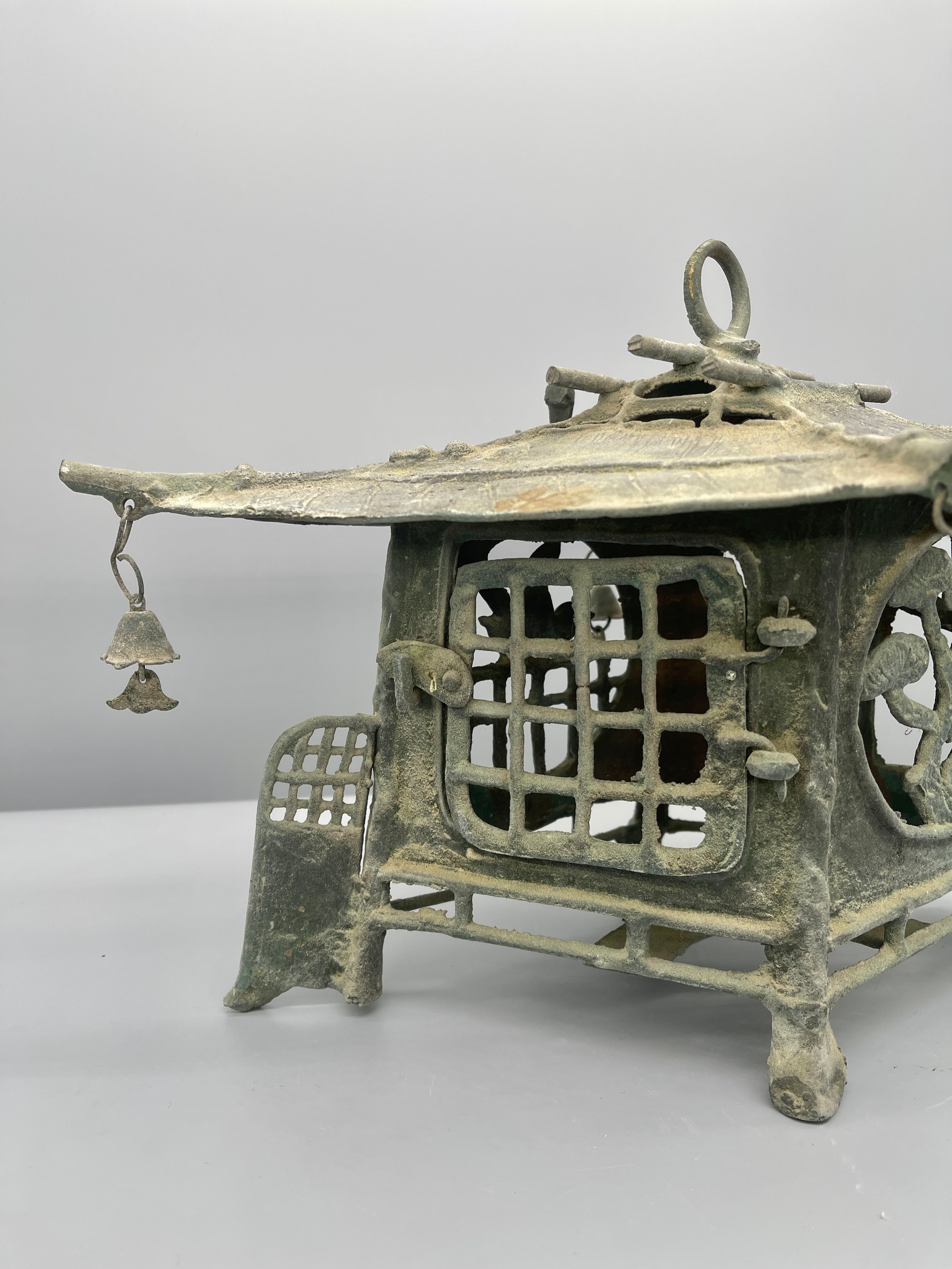 Japanese Cast Bronze Garden Lantern - Toro | Taisho