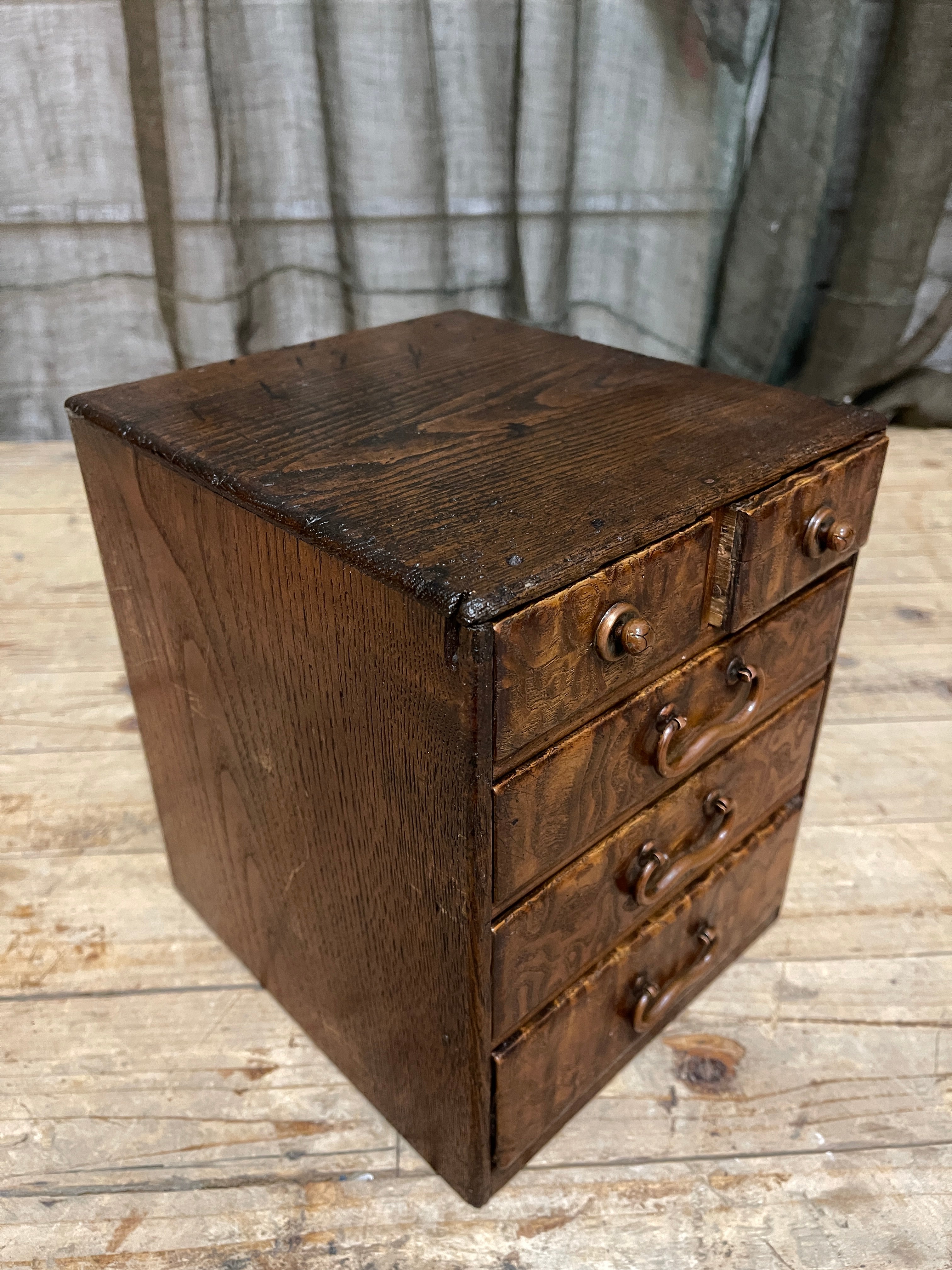 Japanese Five-Drawer Sewing Box - 1920's