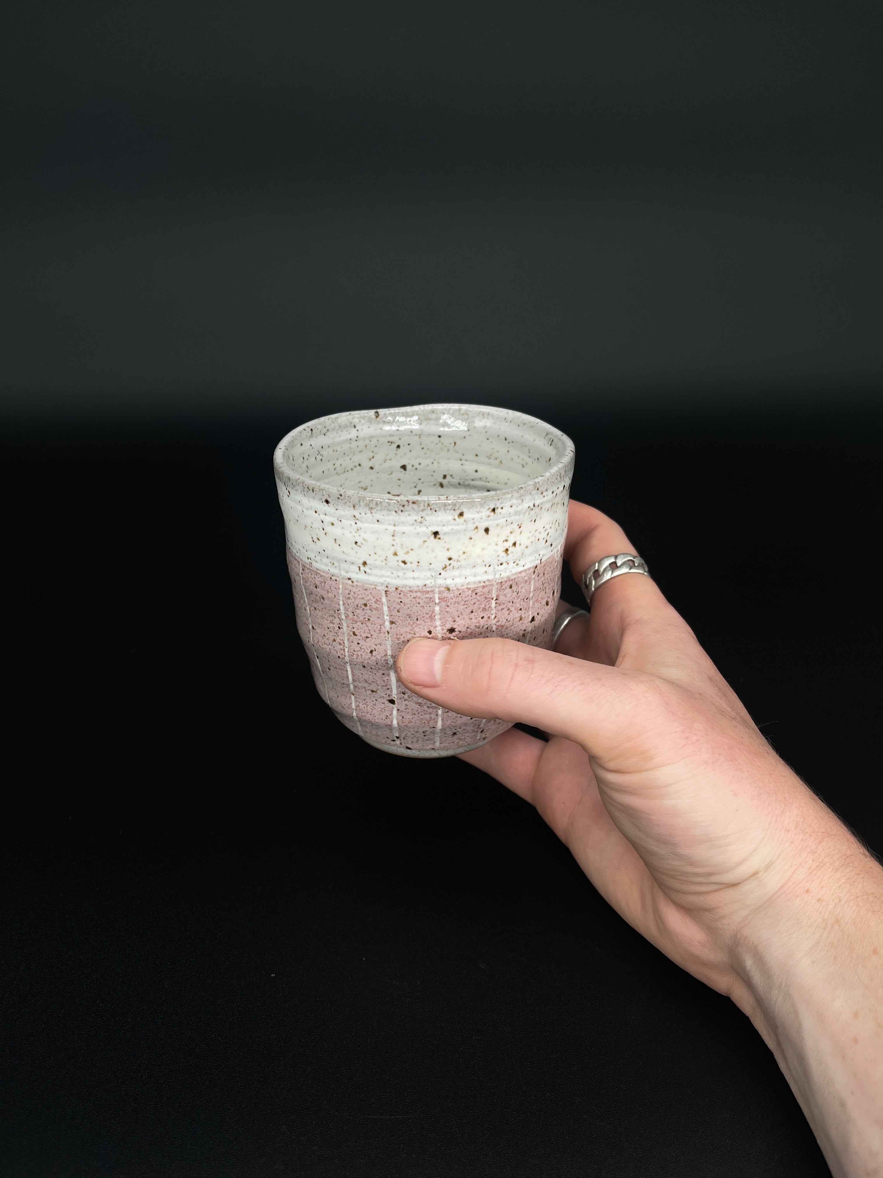 Contemporary Japanese Ceramic Cup - Pale Pink