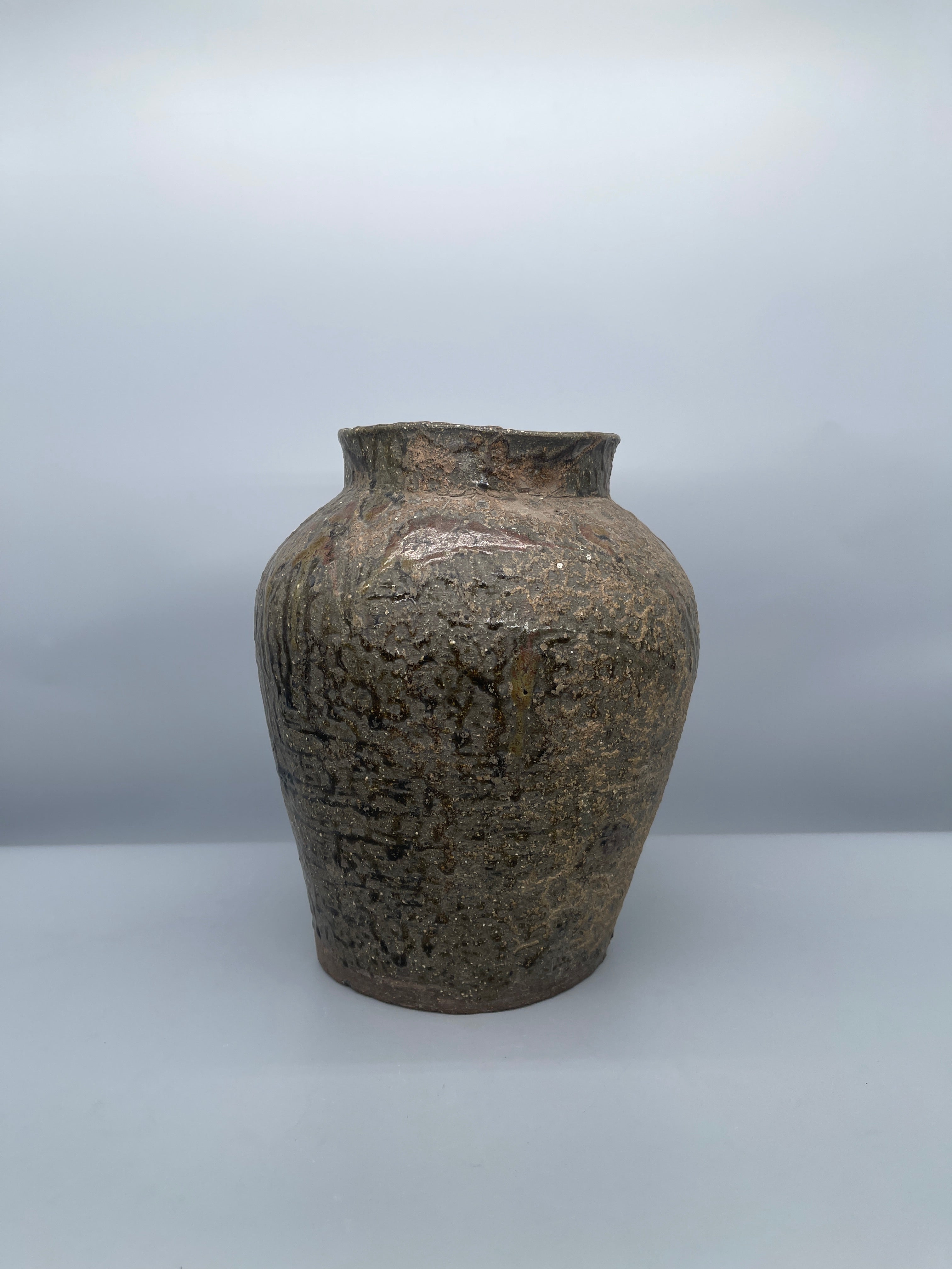 Vintage Japanese Vase - Shigaraki Ware