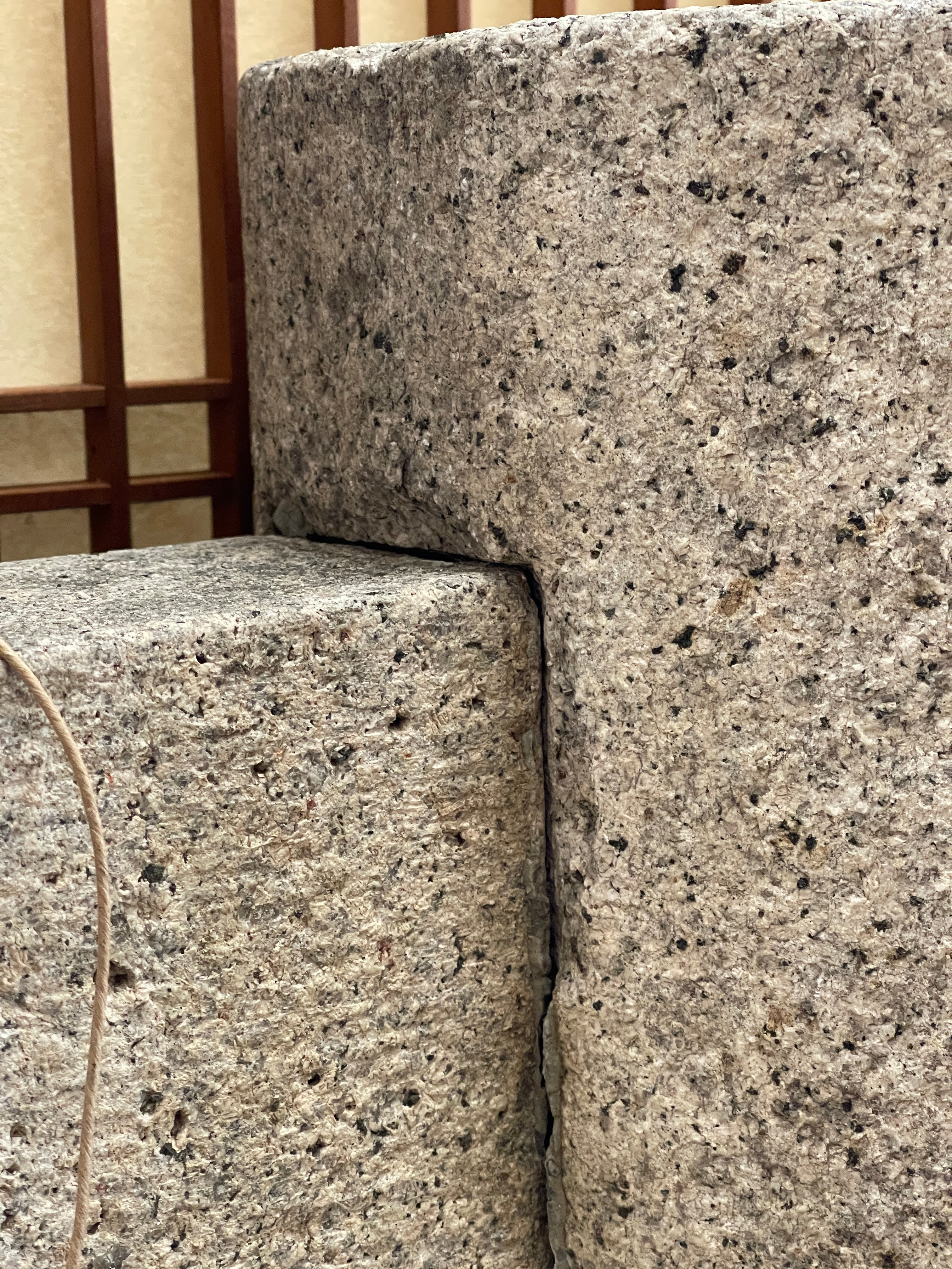 Unusual Japanese Stone Garden Feature - Granite | Midcentury