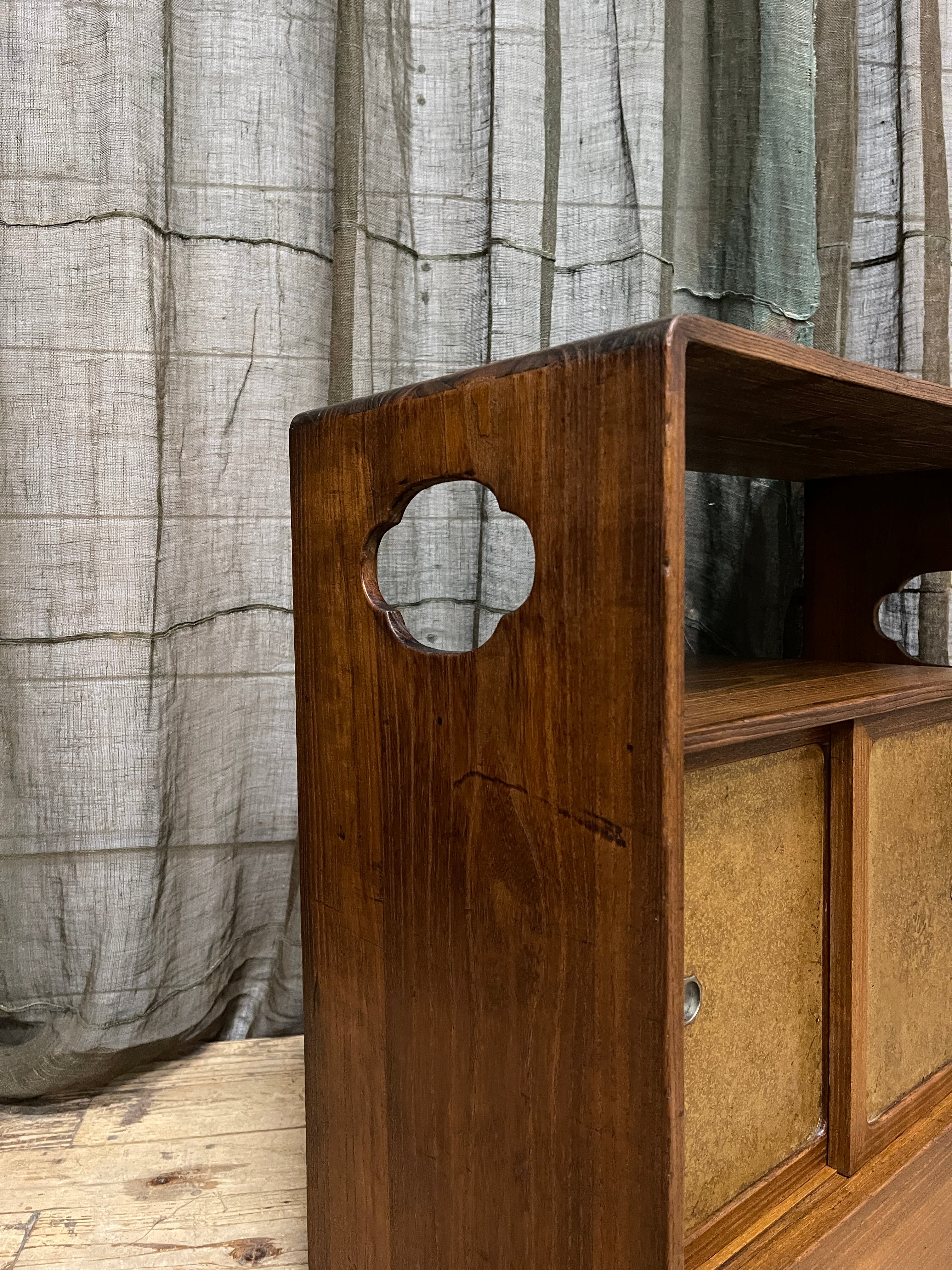 Vintage Japanese Cha Dana, Tea Cabinet - Paulownia | Midcentury