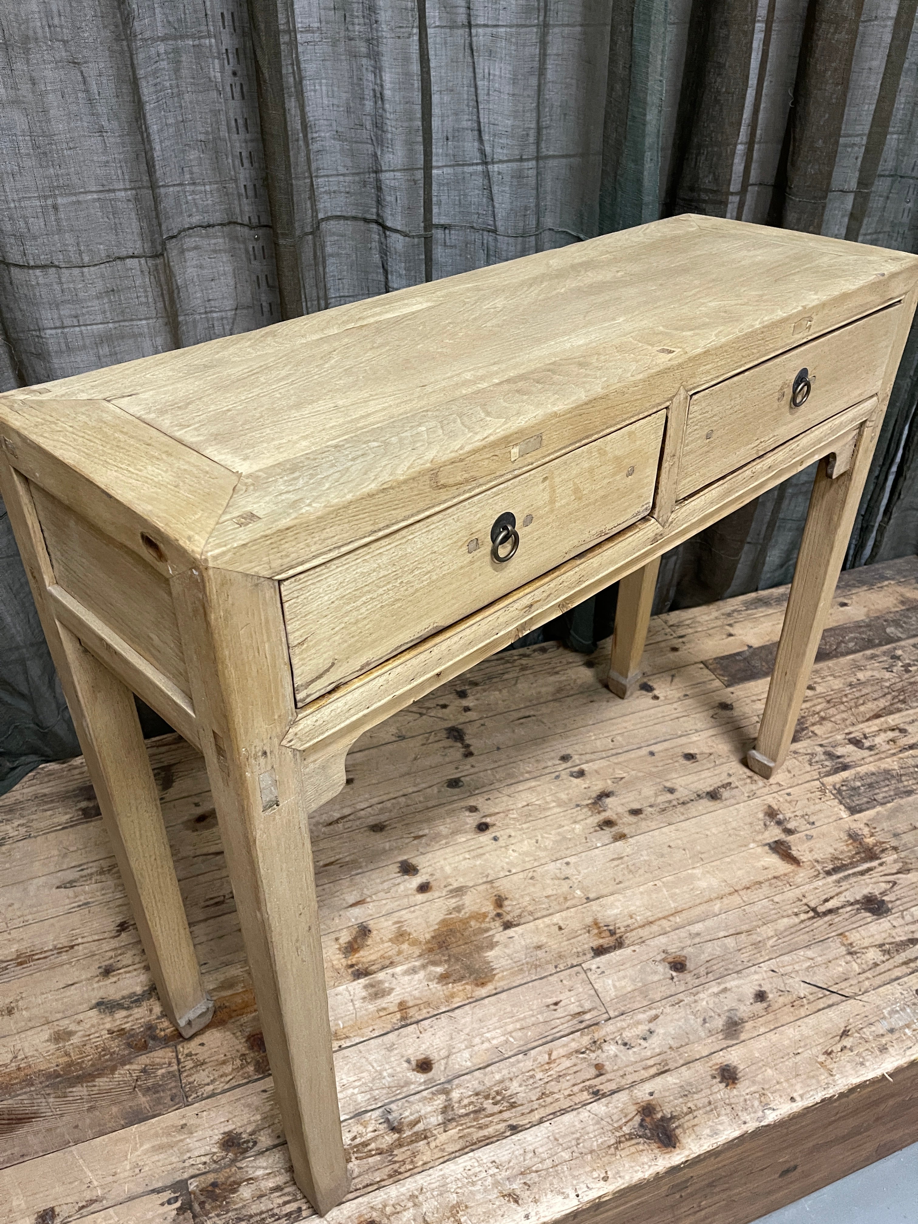 Antique Chinese Hall Table | Elm