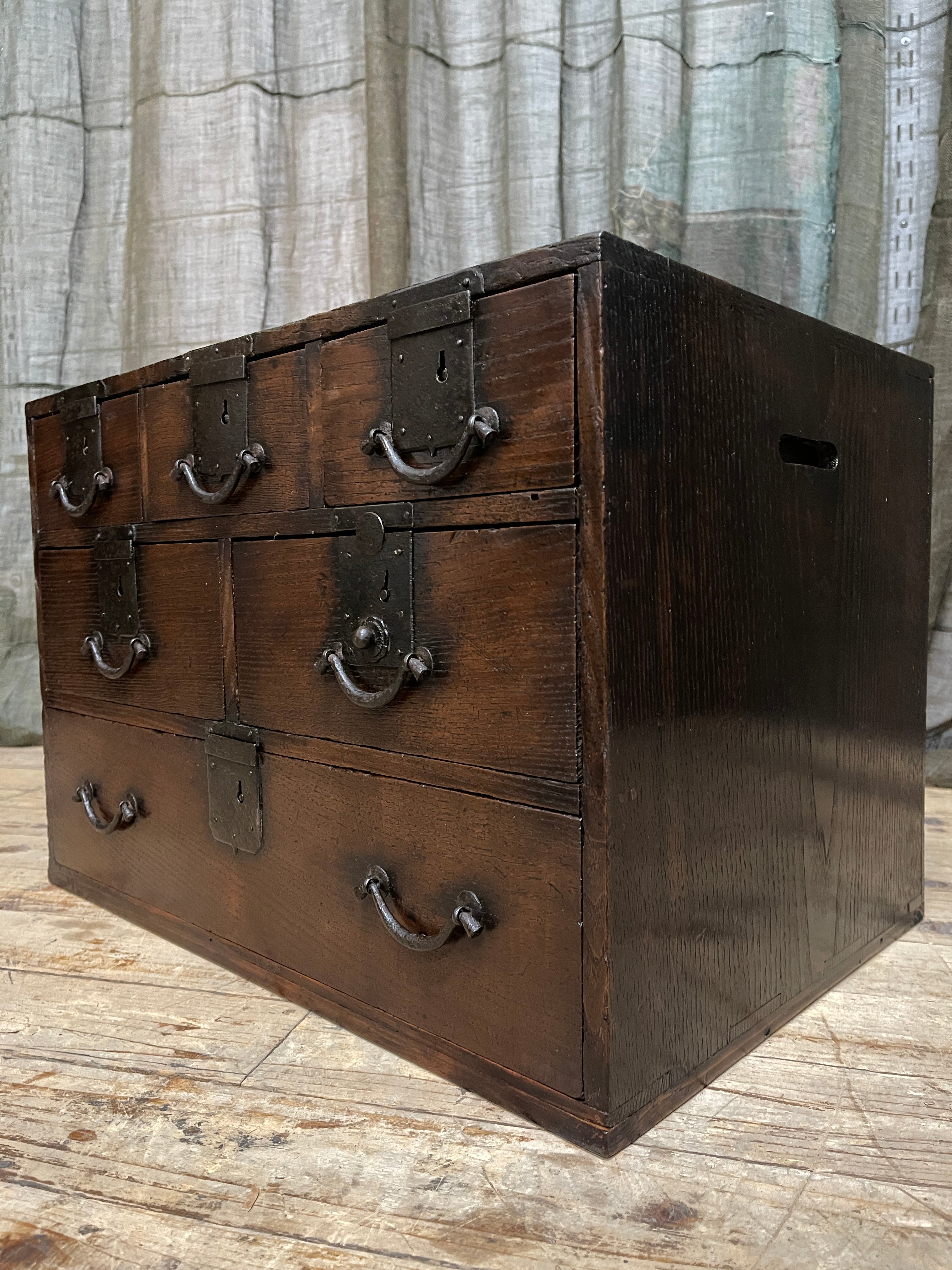 Japanese Document Chest From Kanazawa - Cypress | Meiji