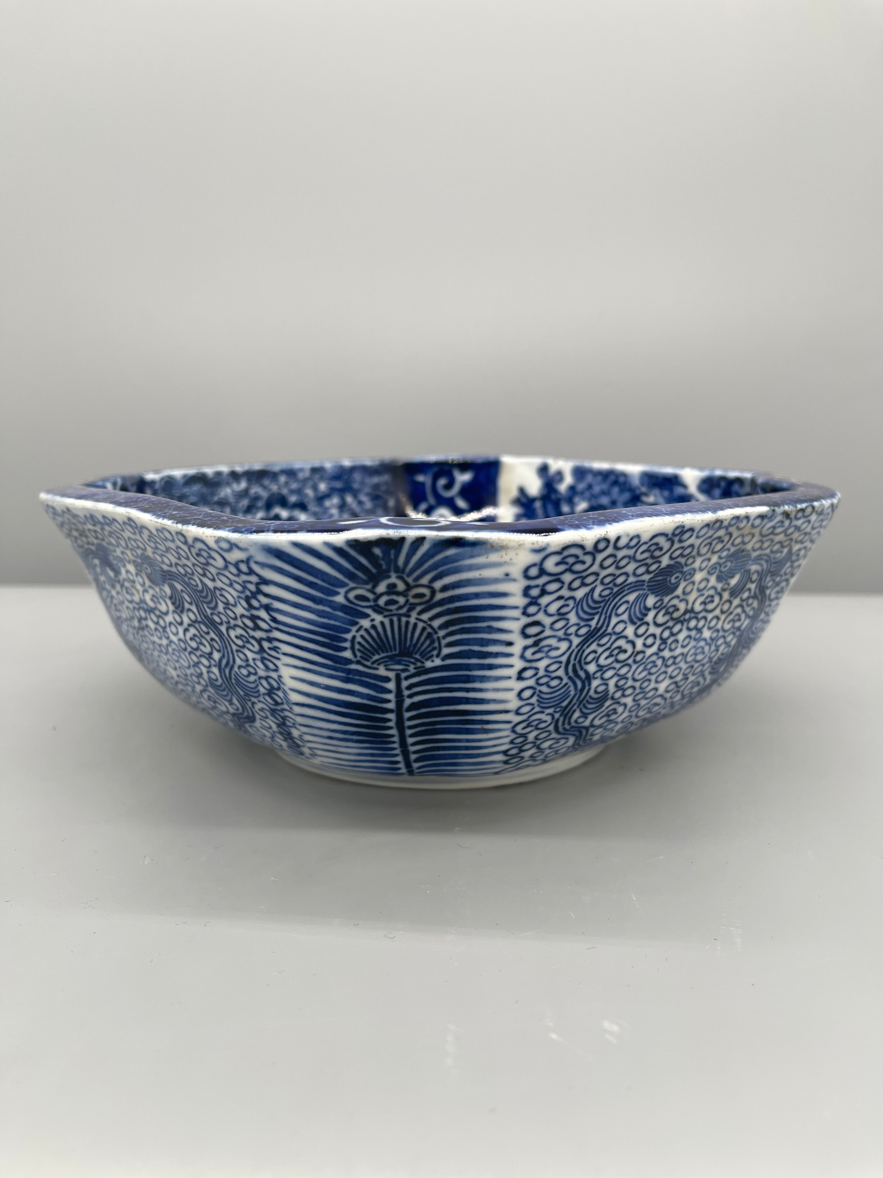 Vintage Japanese Serving Bowl, IMARI Ware - LARGE