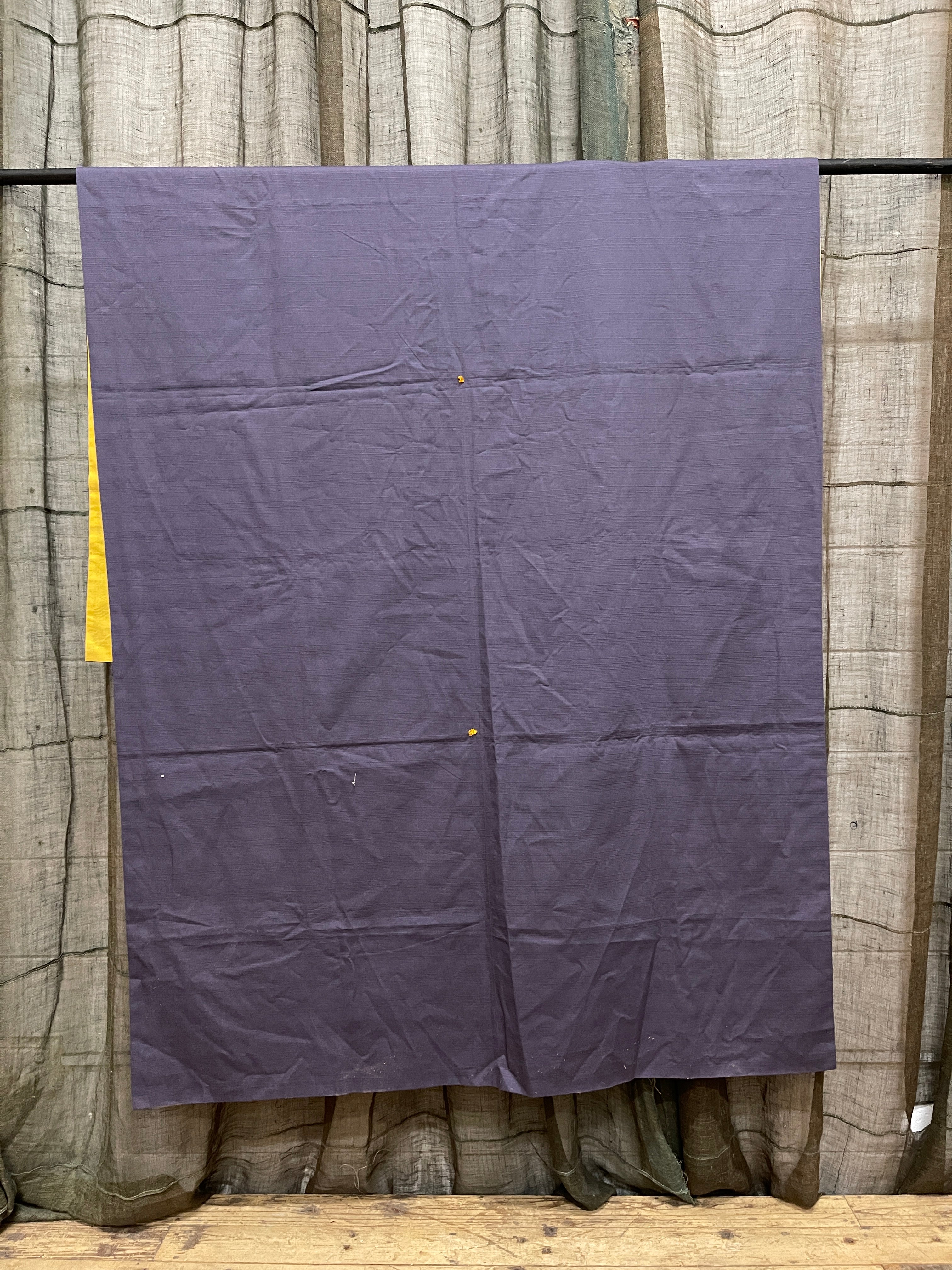 Vintage Japanese Yellow Shibori Cotton  | 1950's
