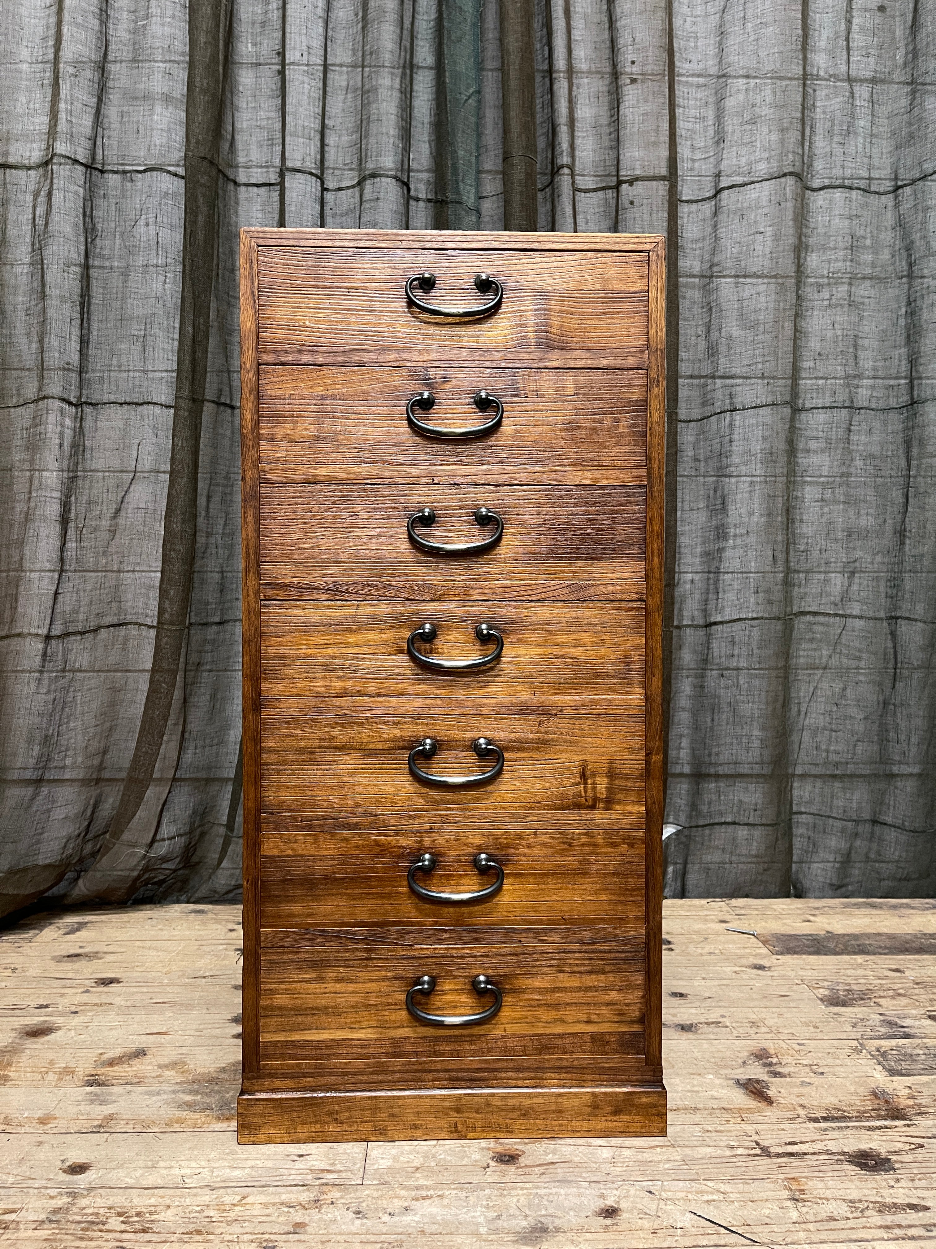 Japanese Document Chest - Paulownia | Midcentury
