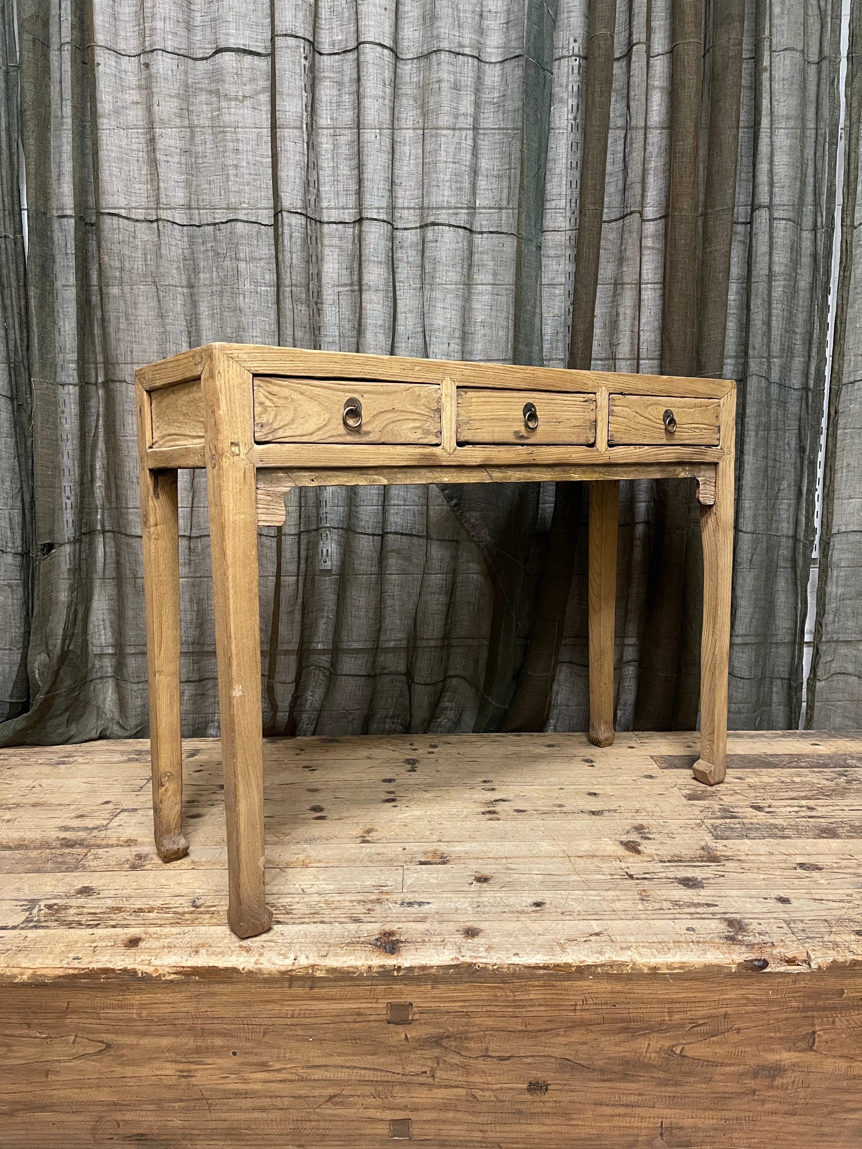 Antique Chinese Hall Table | Elm