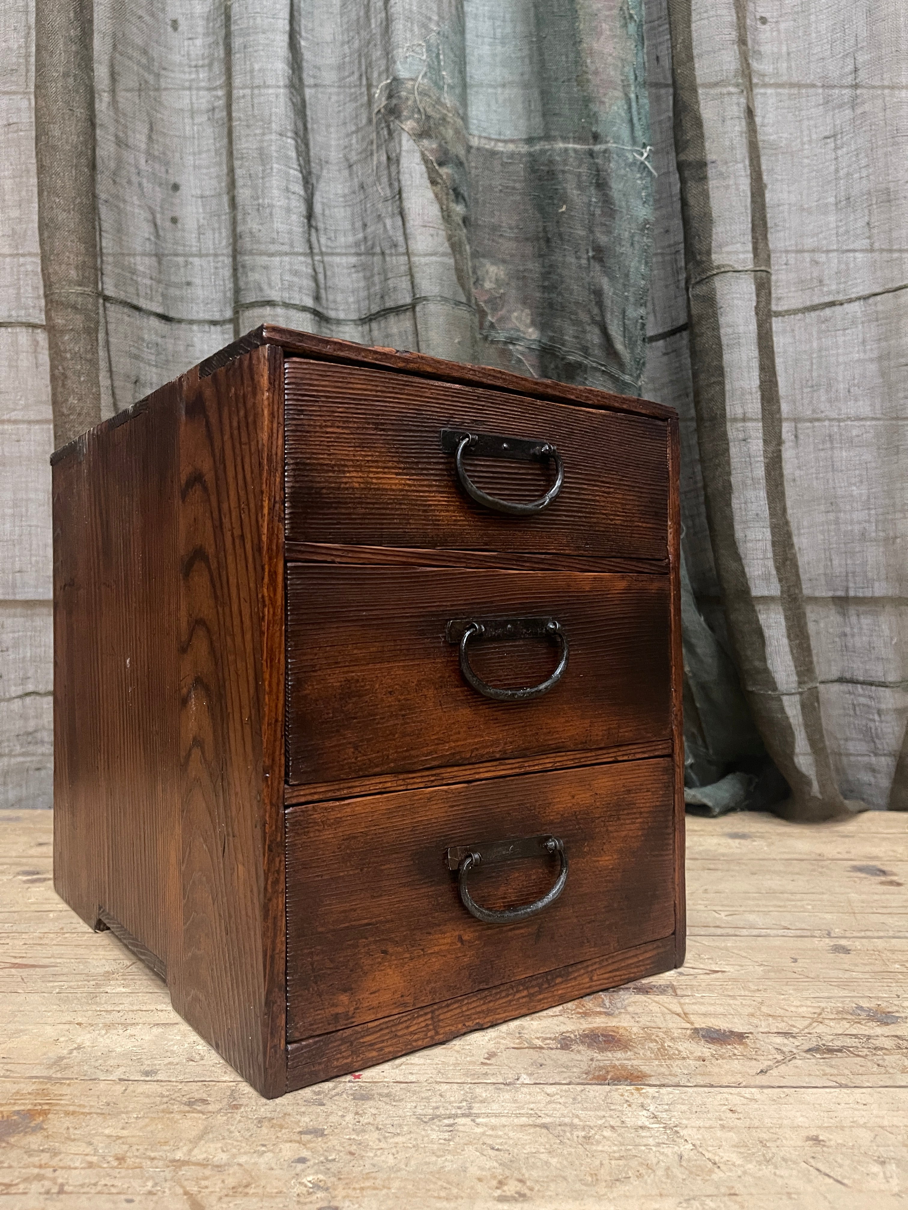 Vintage Japanese Document Box - Cedar | Taisho, 1920