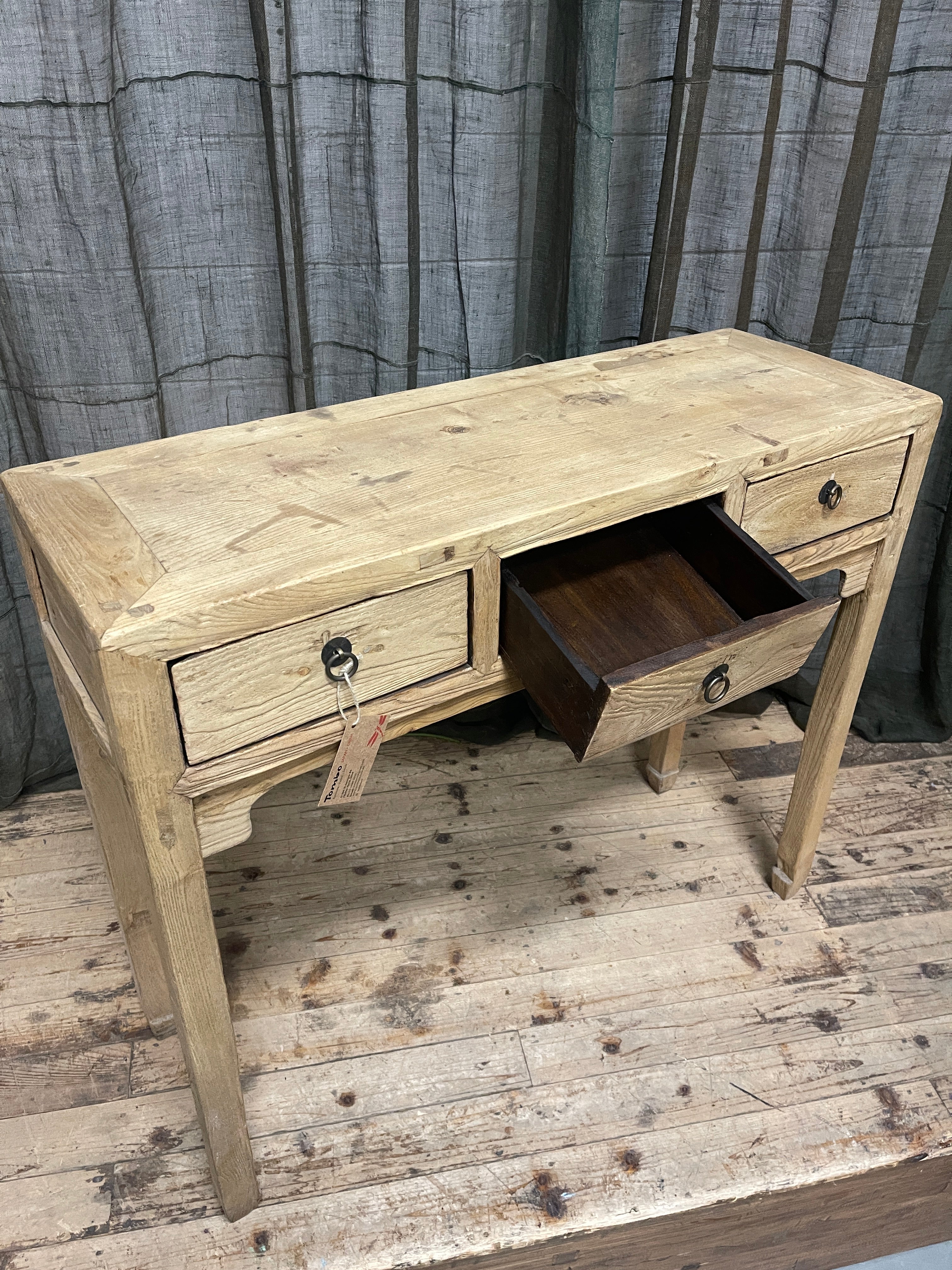 Chinese Hall Table | Elm