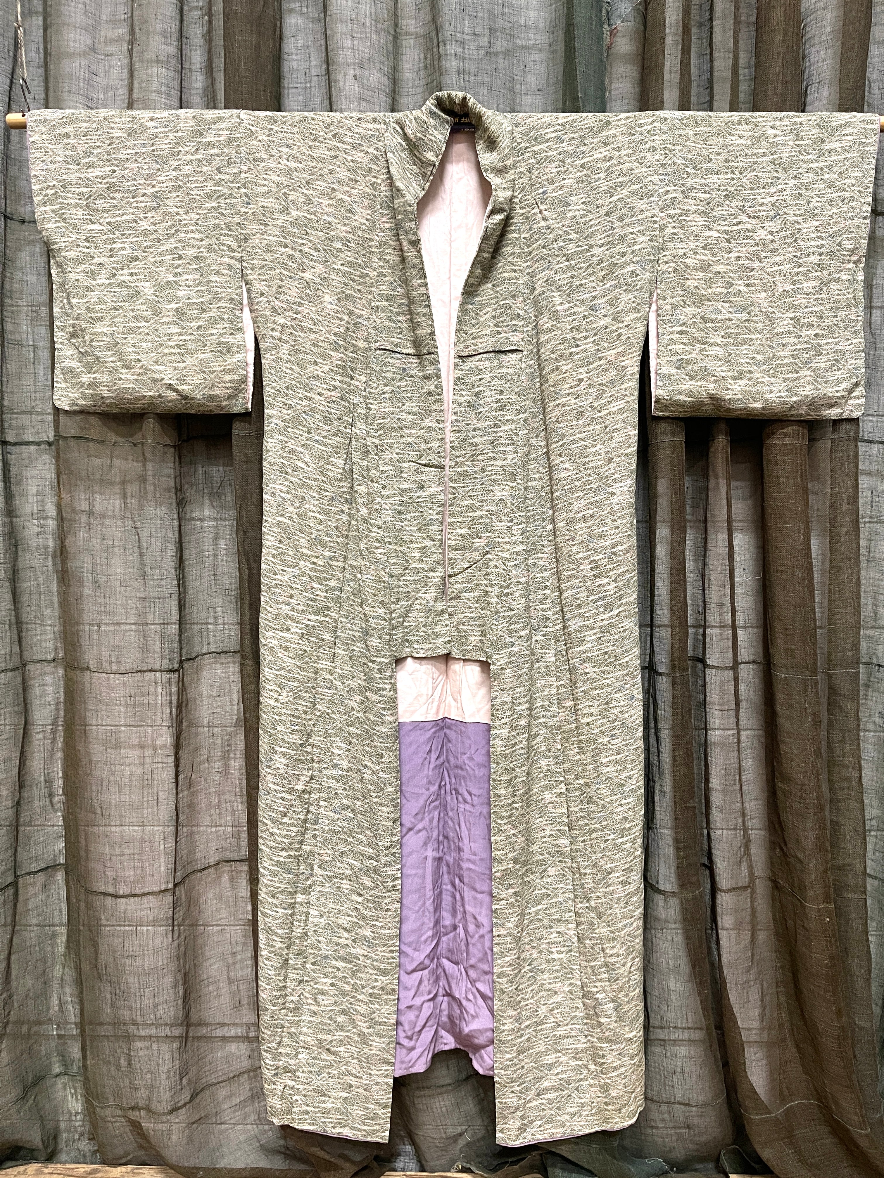 Vintage Japanese Silk Kimono | Soft Drape Silk