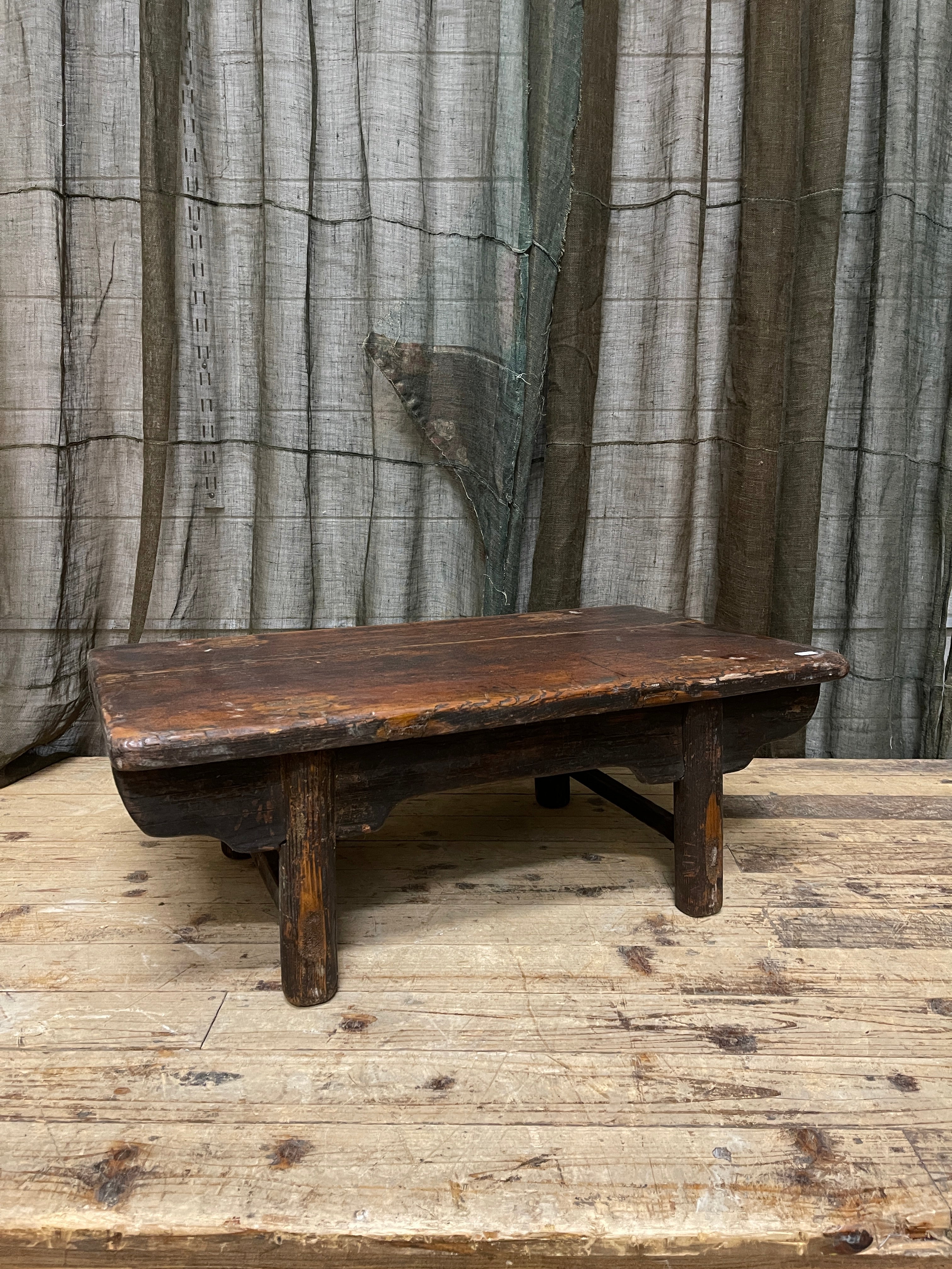 Small Antique Chinese Table, Elm