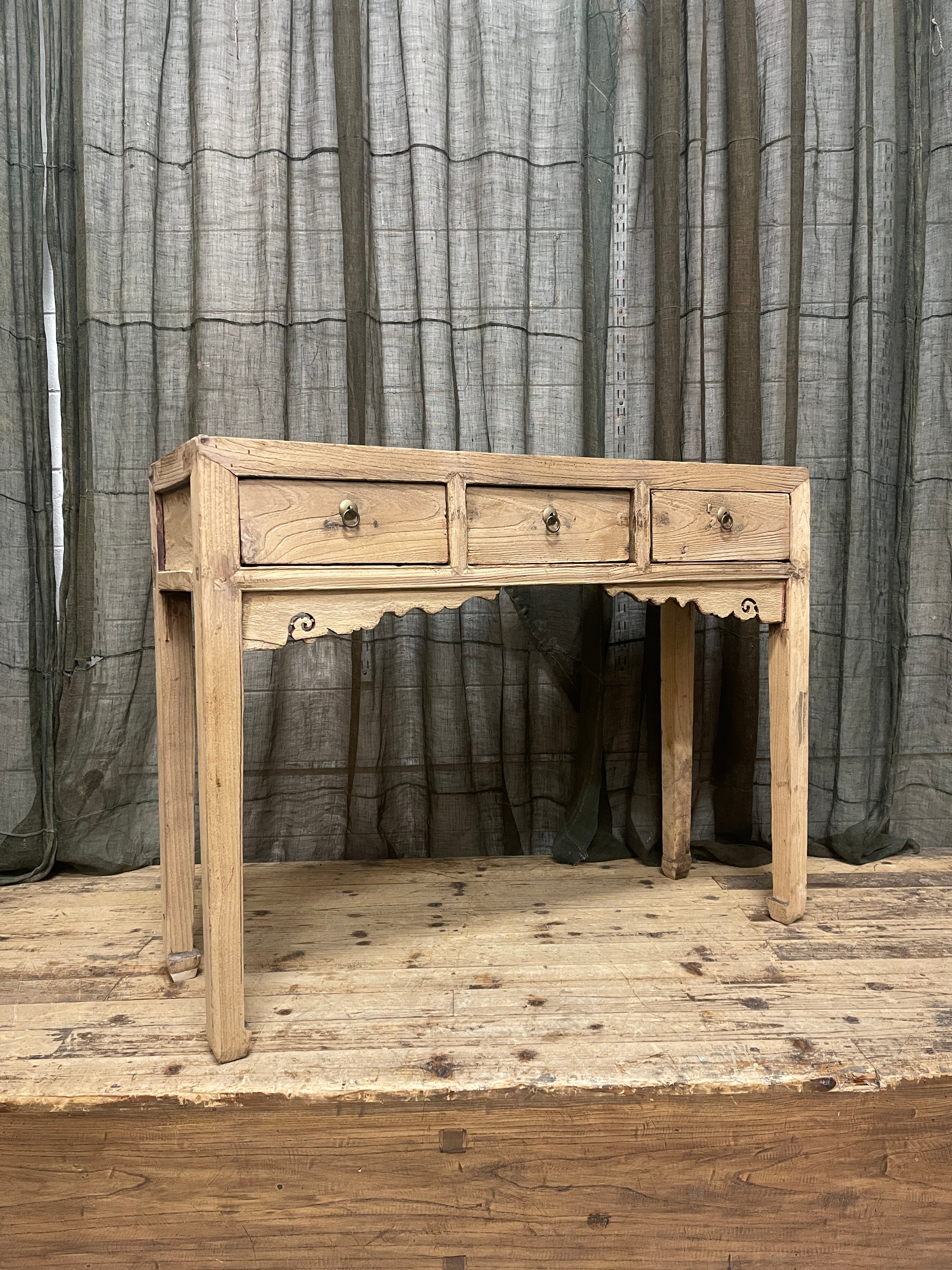 Antique Chinese Hall Table | Elm