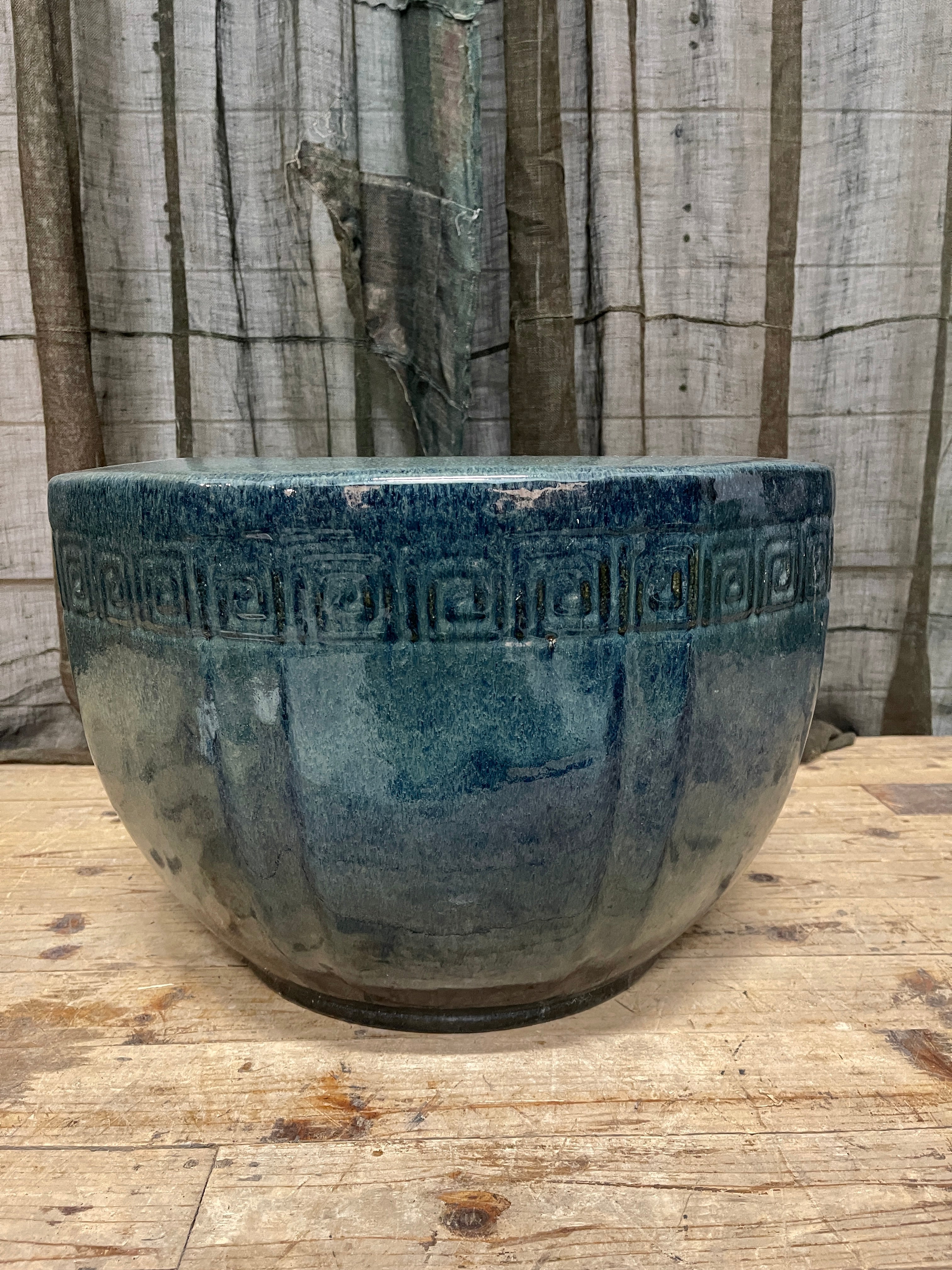 Large Japanese Porcelain Hibachi | c.1950