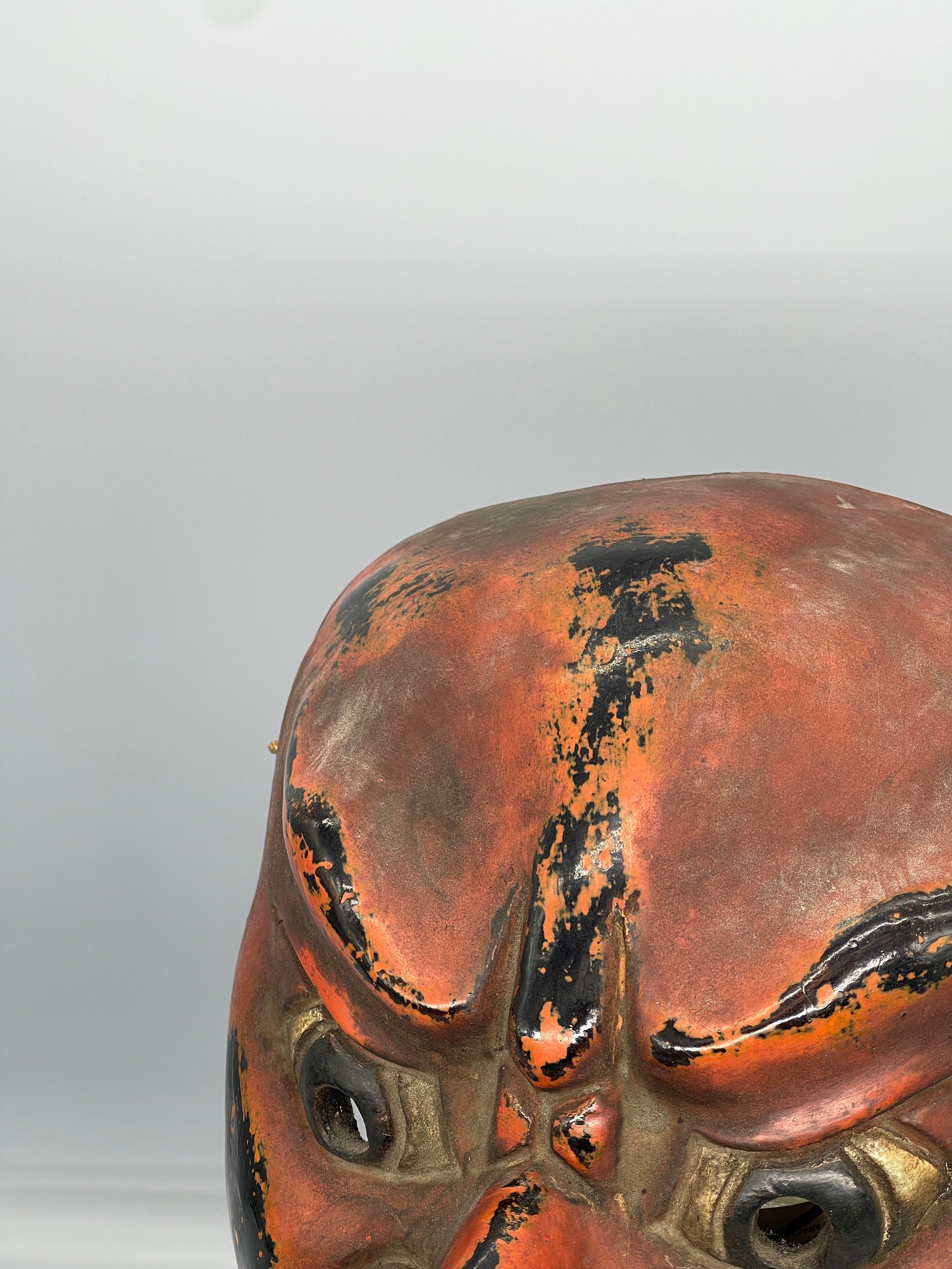 Vintage Japanese Bugaku Mask - Kitoku Mask