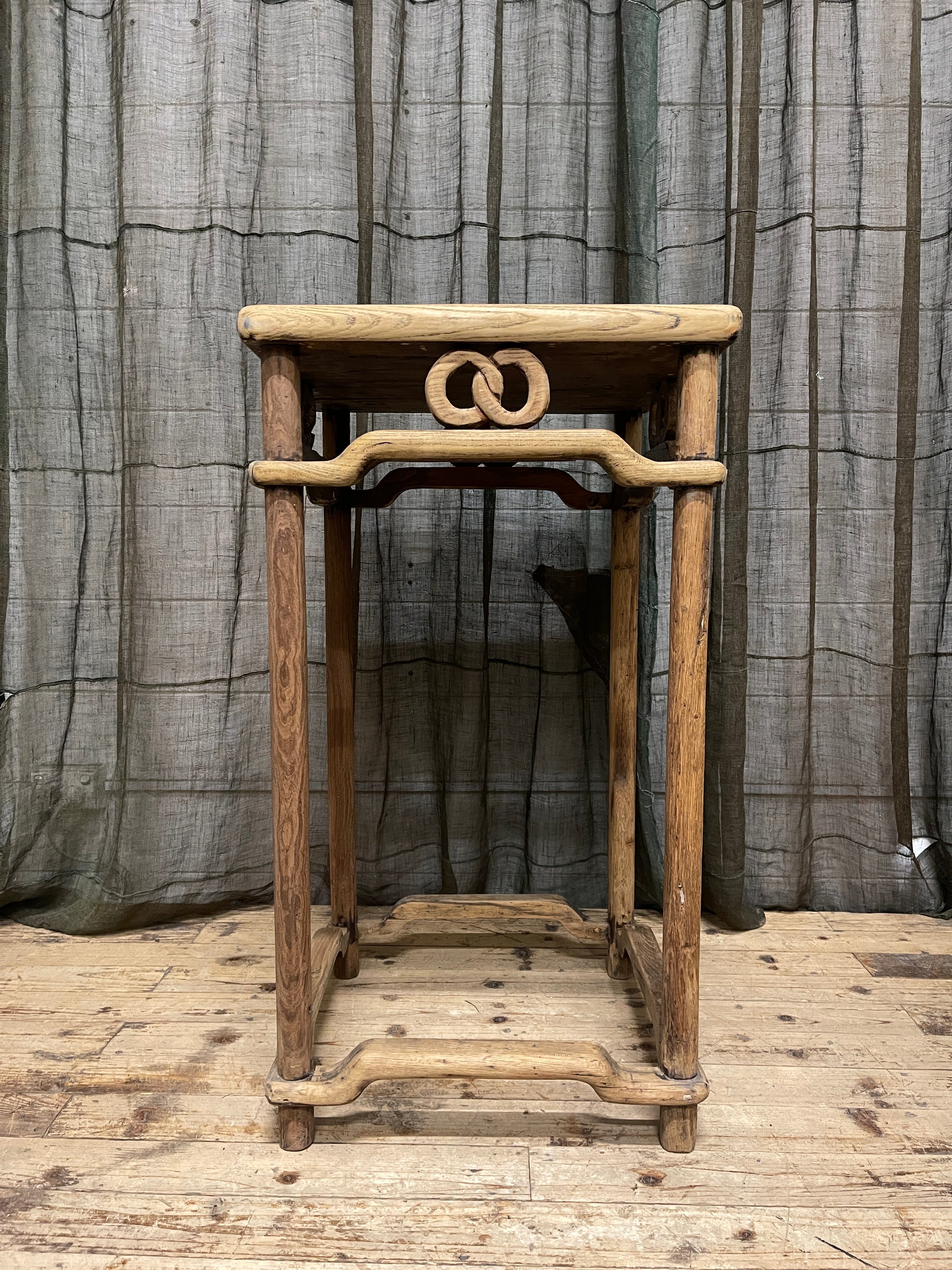 Antique Chinese Elm Stand