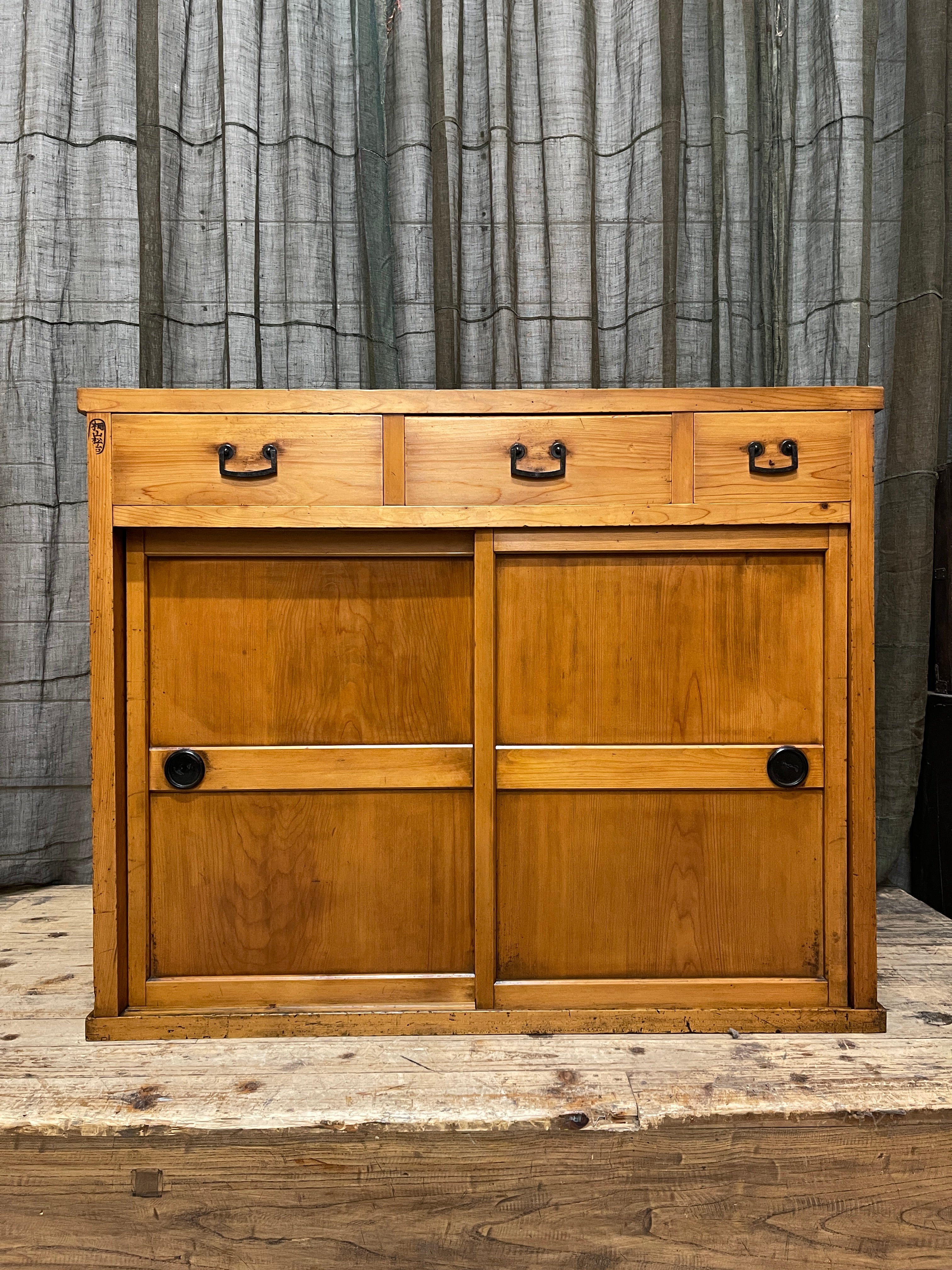 Japanese Storage Cabinet From Gifu - Cypress & Cedar | Meiji