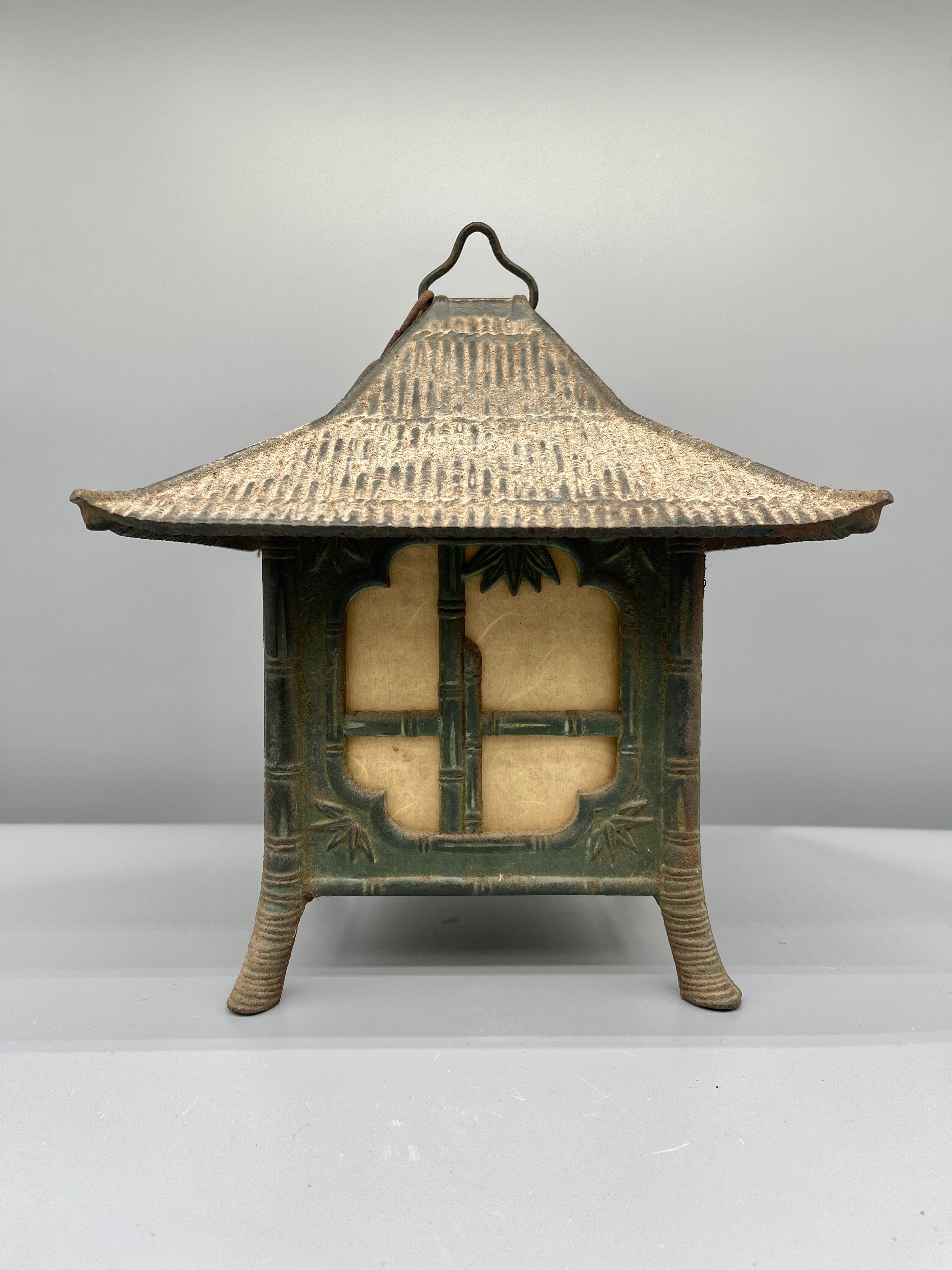 Japanese Hanging Iron Lantern, Tsuri doro