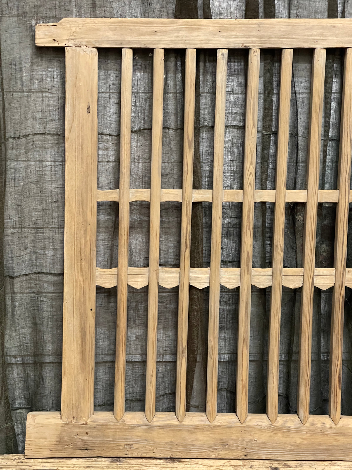 Antique Chinese Wooden Window Panel