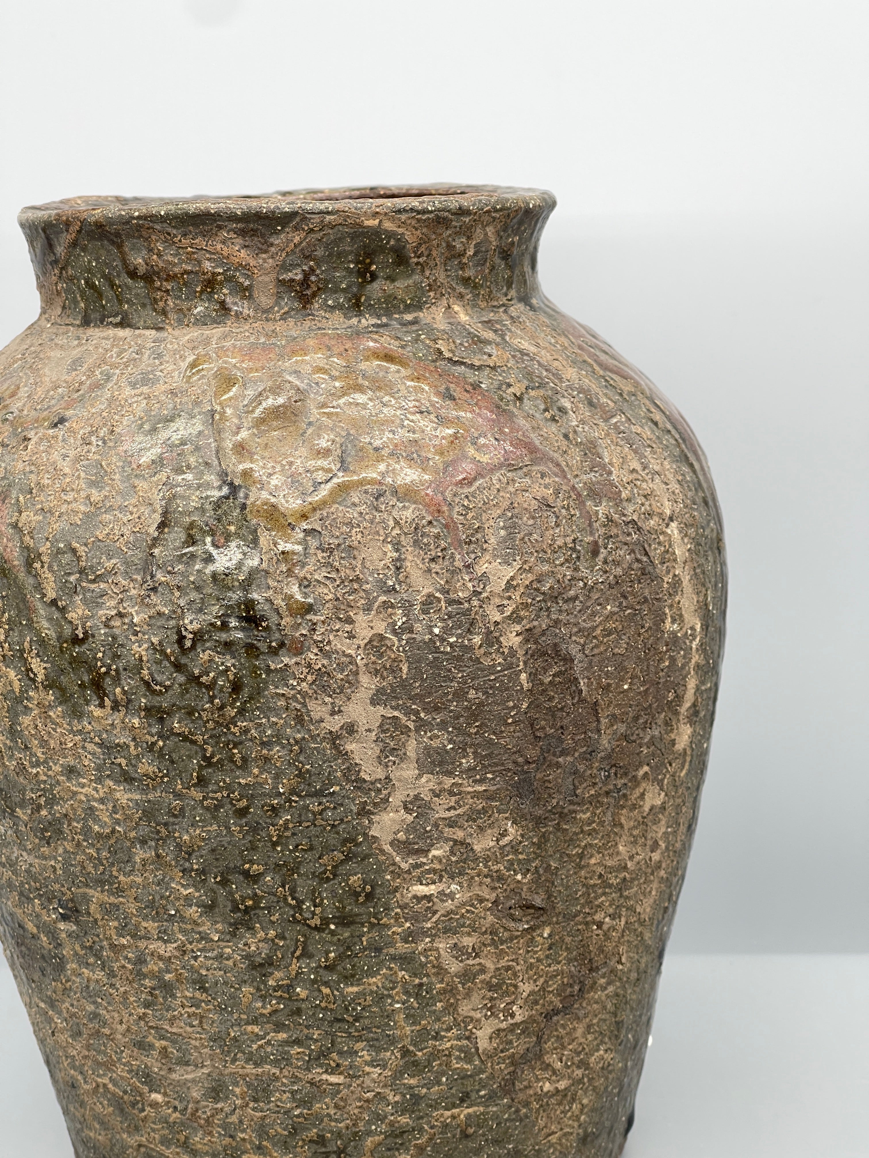 Vintage Japanese Vase - Shigaraki Ware