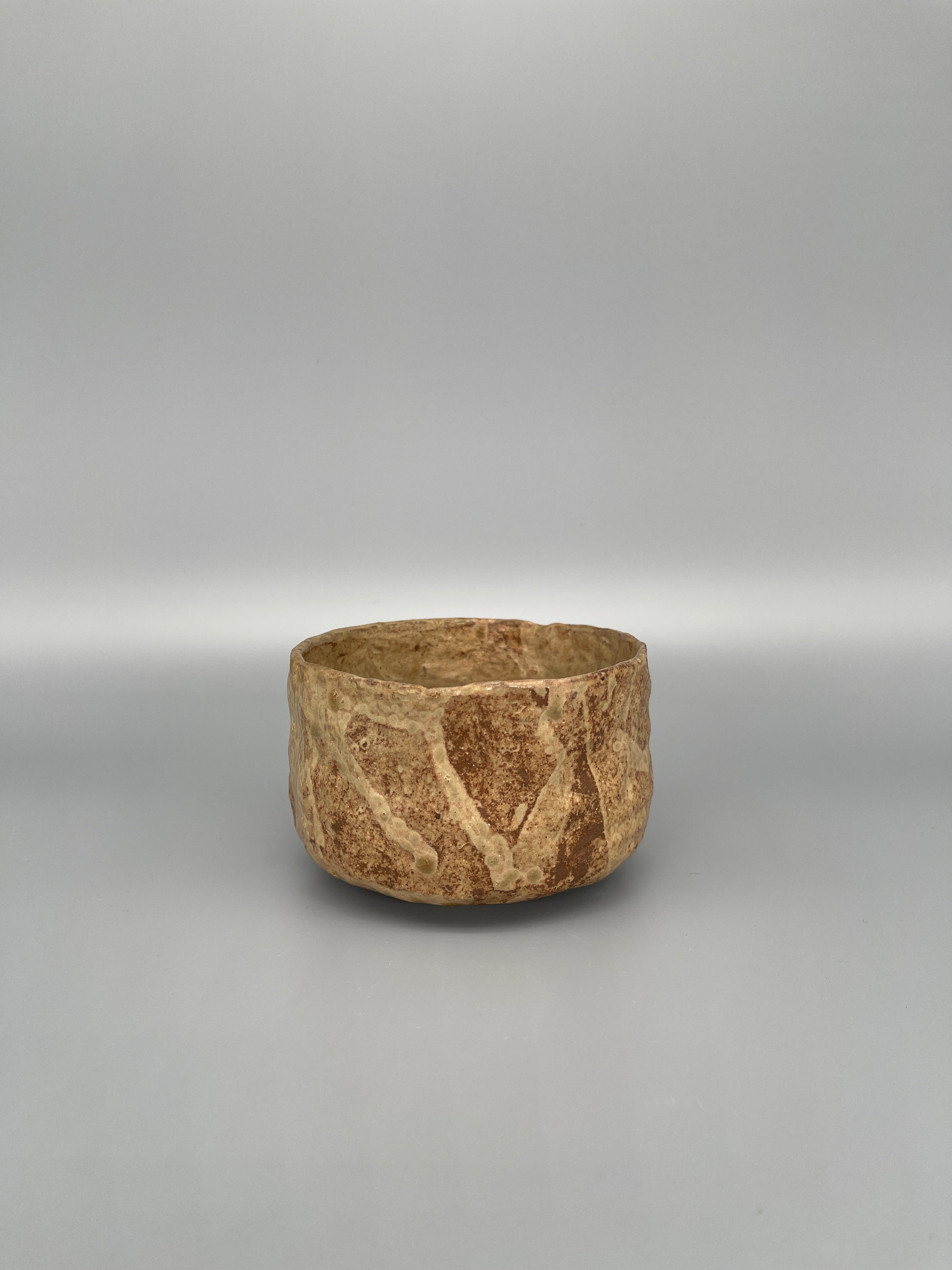 Vintage Japanese Matcha Bowl, Chawan - Earthy Brown Glaze