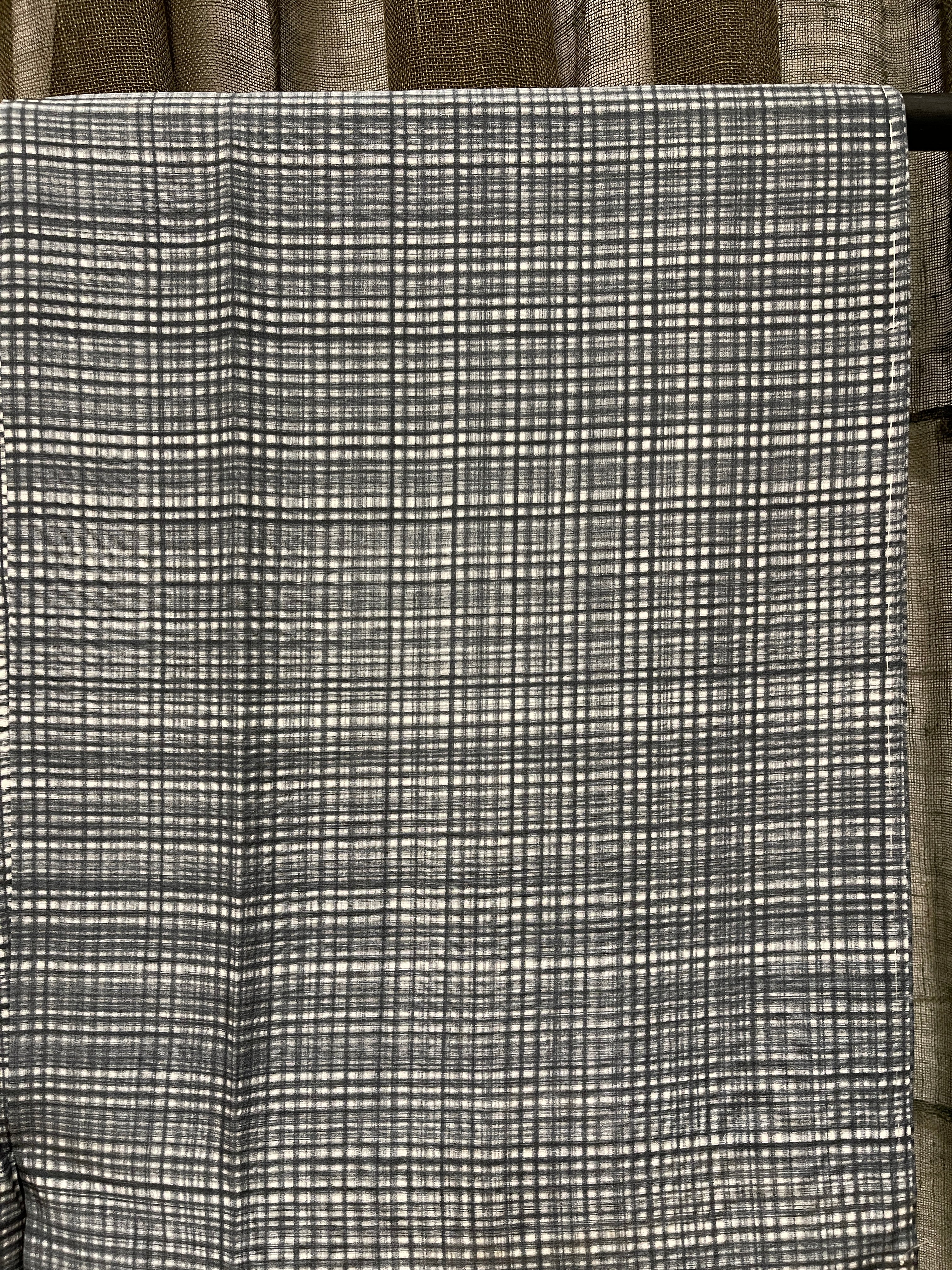 Japanese Juban-Kimono - Grey, Soft Drape Silk