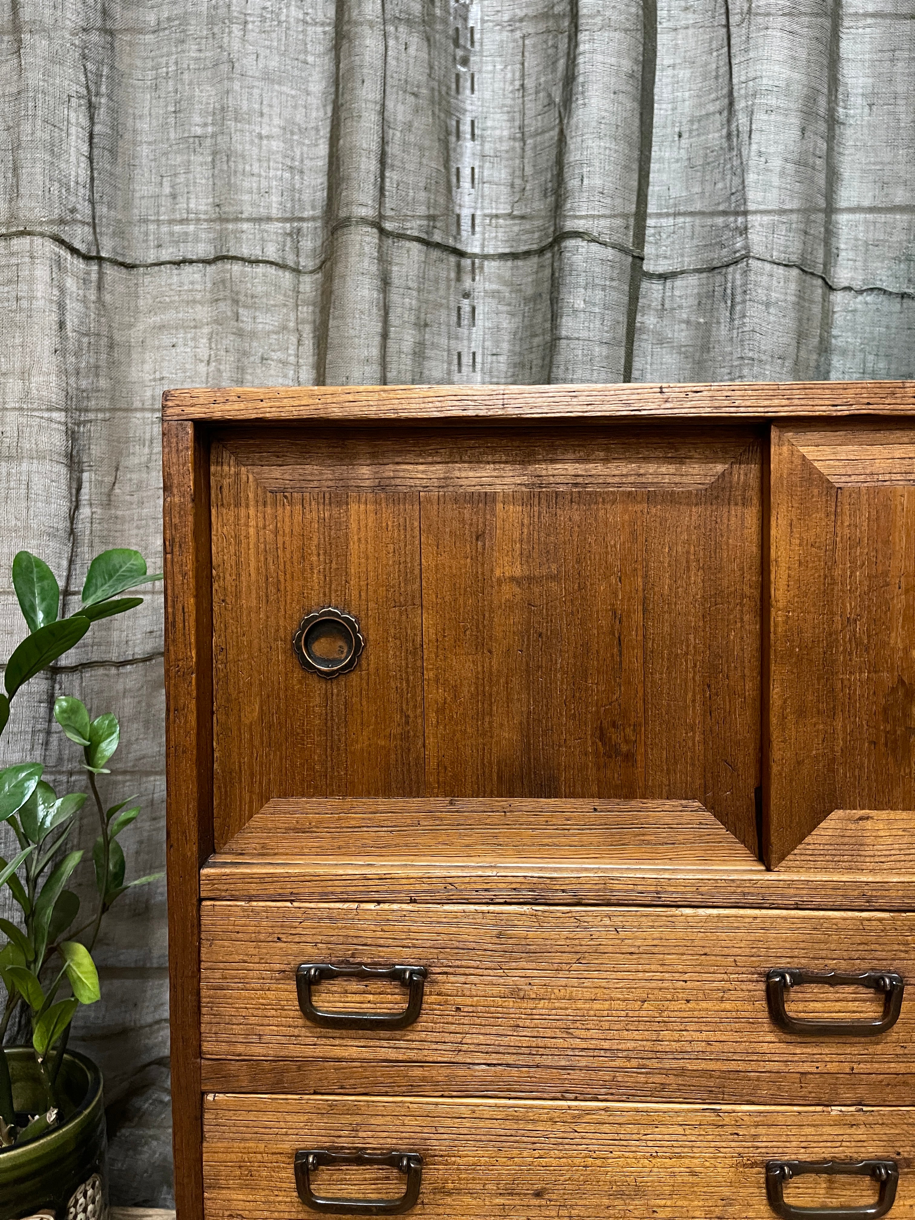 Ko Dansu, Japanese Side Cabinet - Paulownia | 1920's