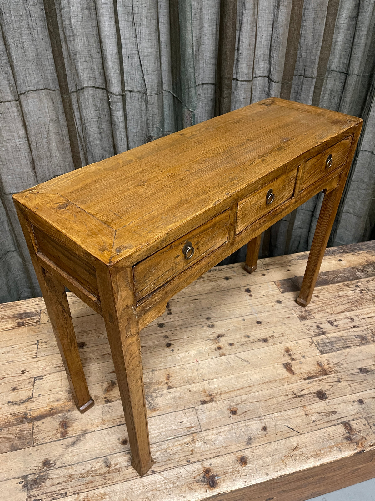 Antique Chinese Hall Table | Elm