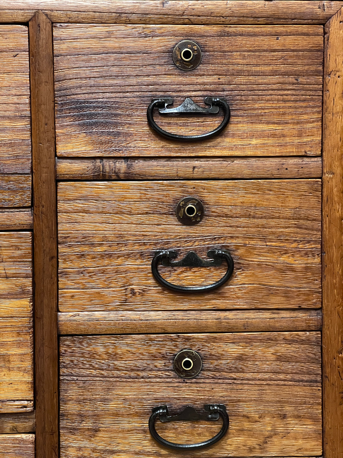 Vintage Japanese Three-Piece Kimono Chest of Drawers - Paulownia & Cedar| Showa