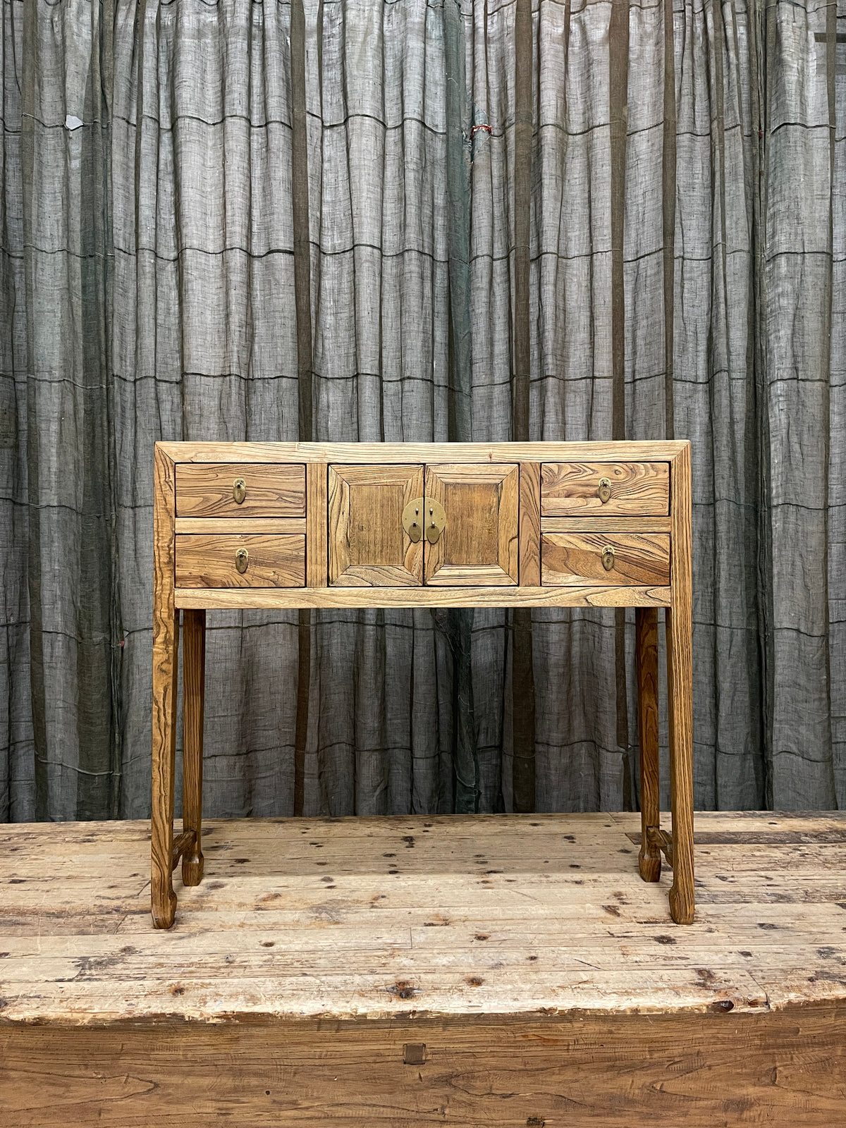Provincial Style Chinese Hall Table | Elm