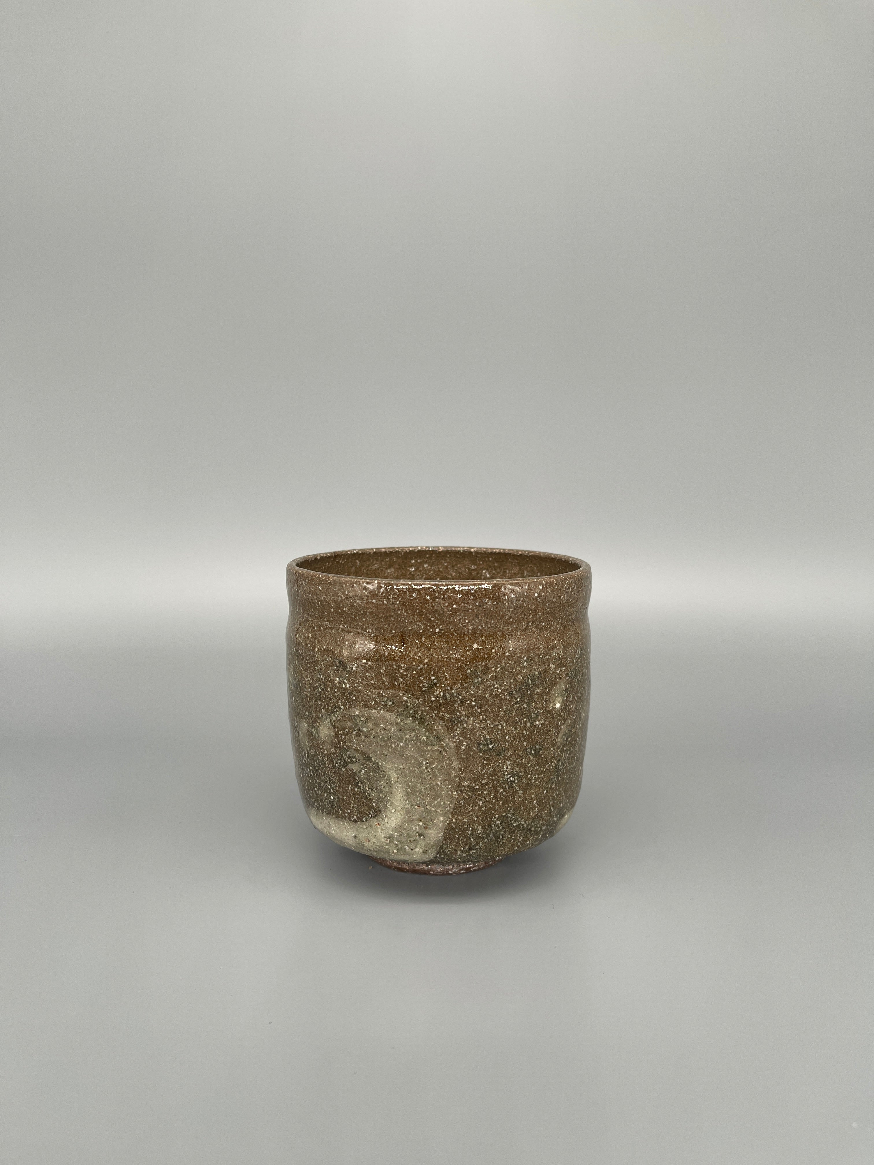 Vintage Japanese Matcha Bowl, Chawan - Brown Glaze