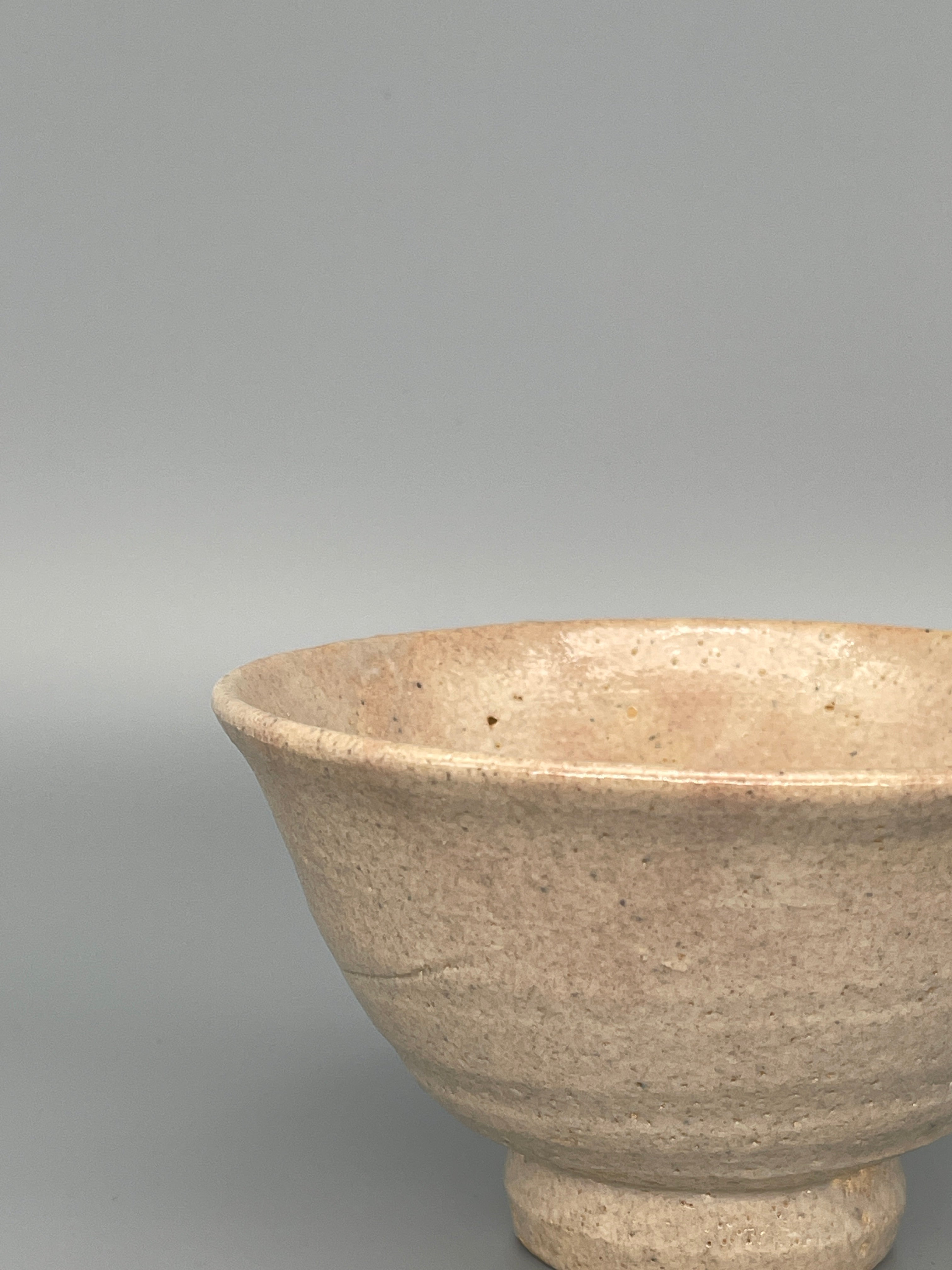 Vintage Japanese Matcha Bowl, Chawan - Hagi-Ware