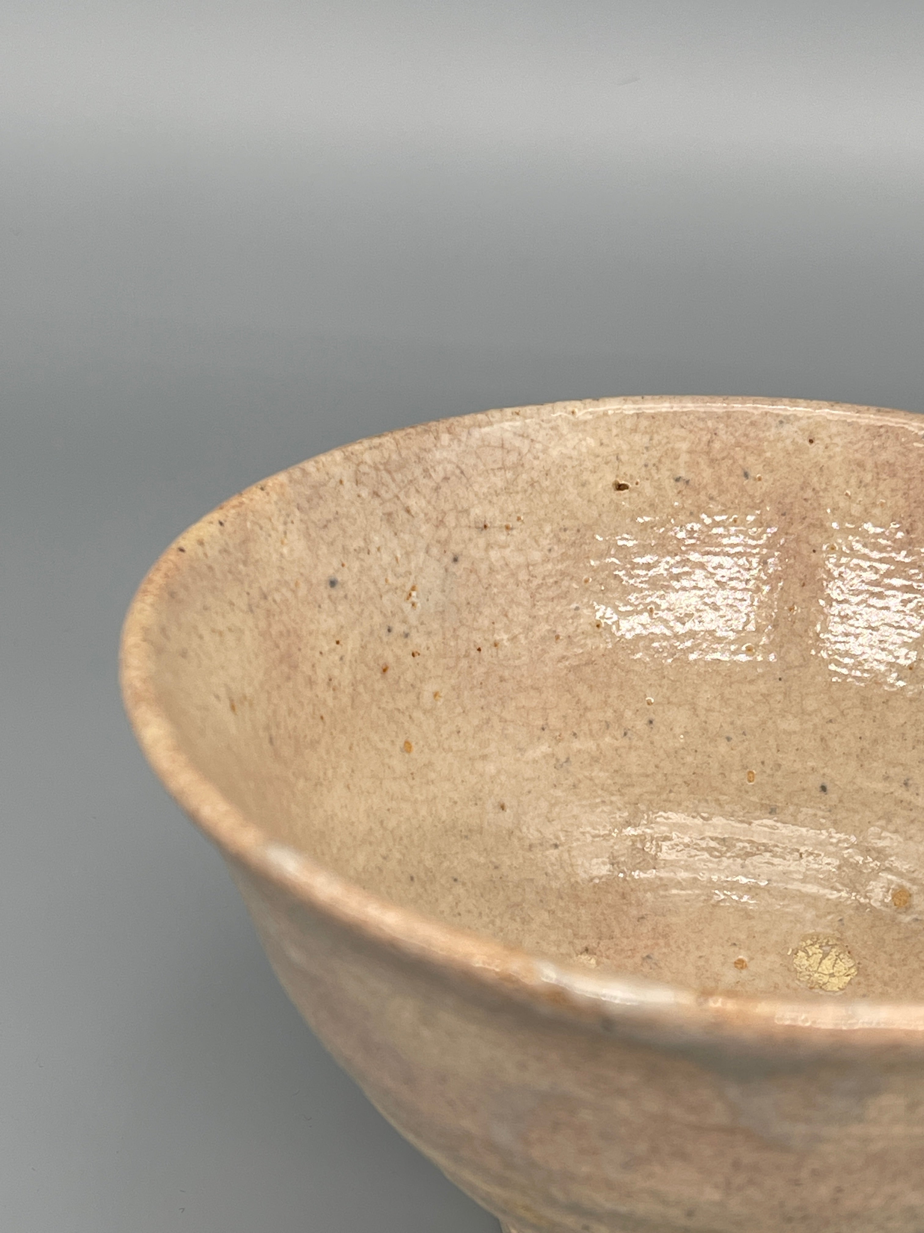 Vintage Japanese Matcha Bowl, Chawan - Hagi-Ware